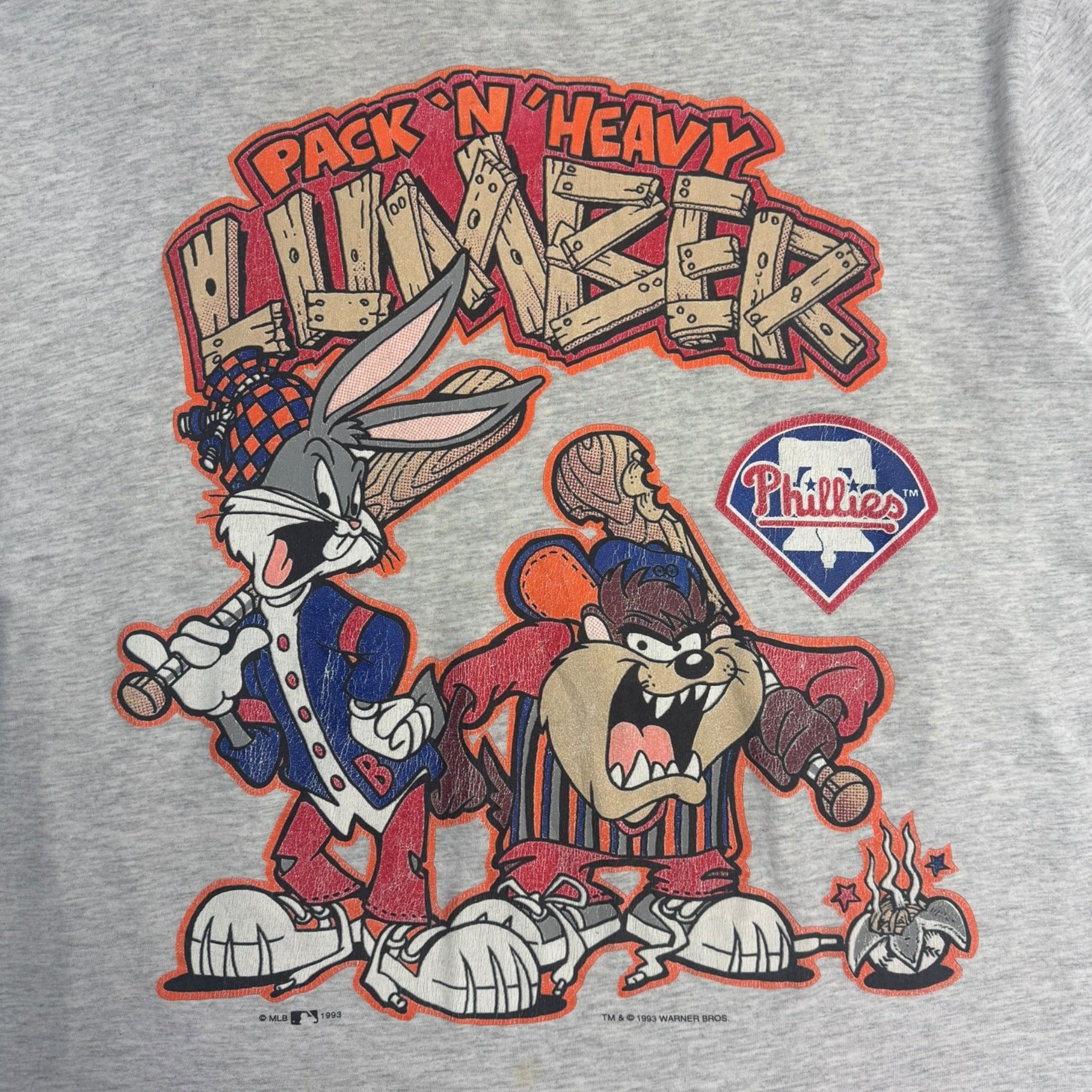 1993 Pack ‘N’ Heavy Lumber Philadelphia Phillies MLB T-Shirt
