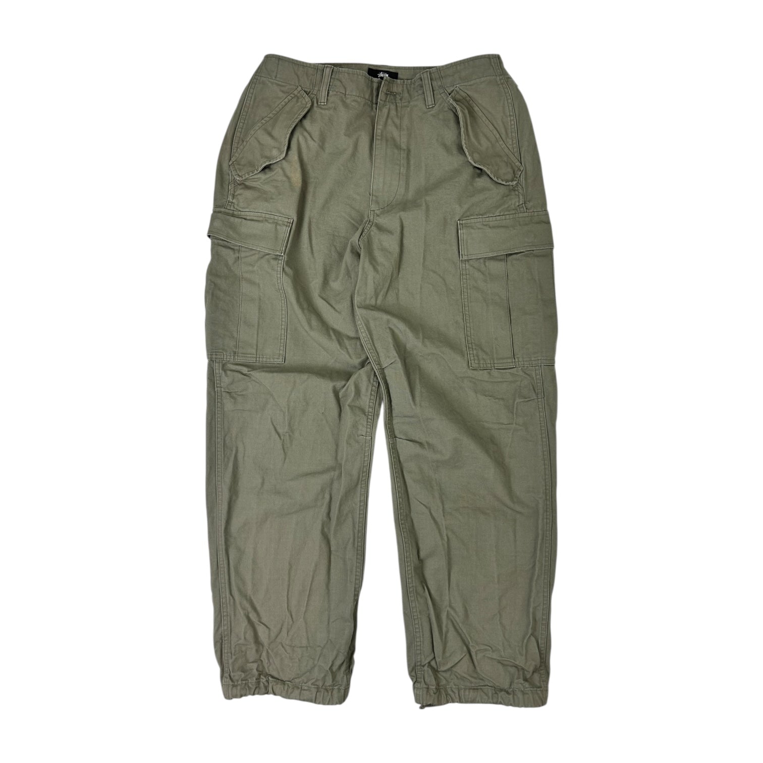 Stussy Ripstop Surplus Cargo Pants Green