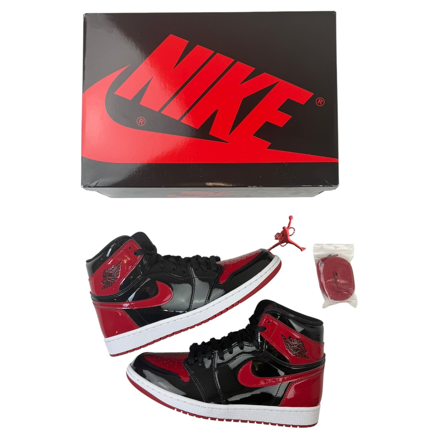 Air Jordan 1 Retro High OG Patent Bred (Used)