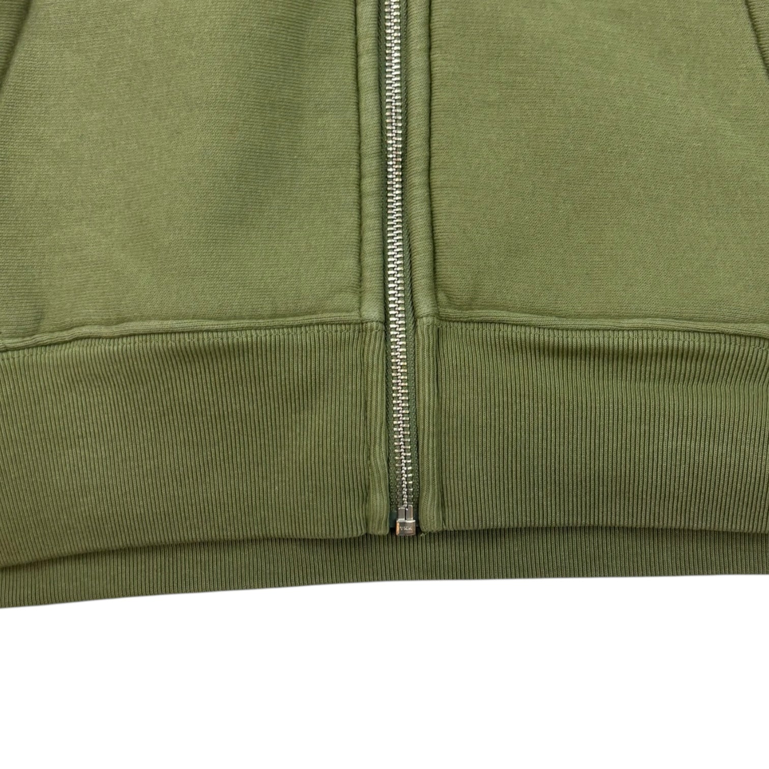 Stussy Raglan Zip-Up Hoodie Olive