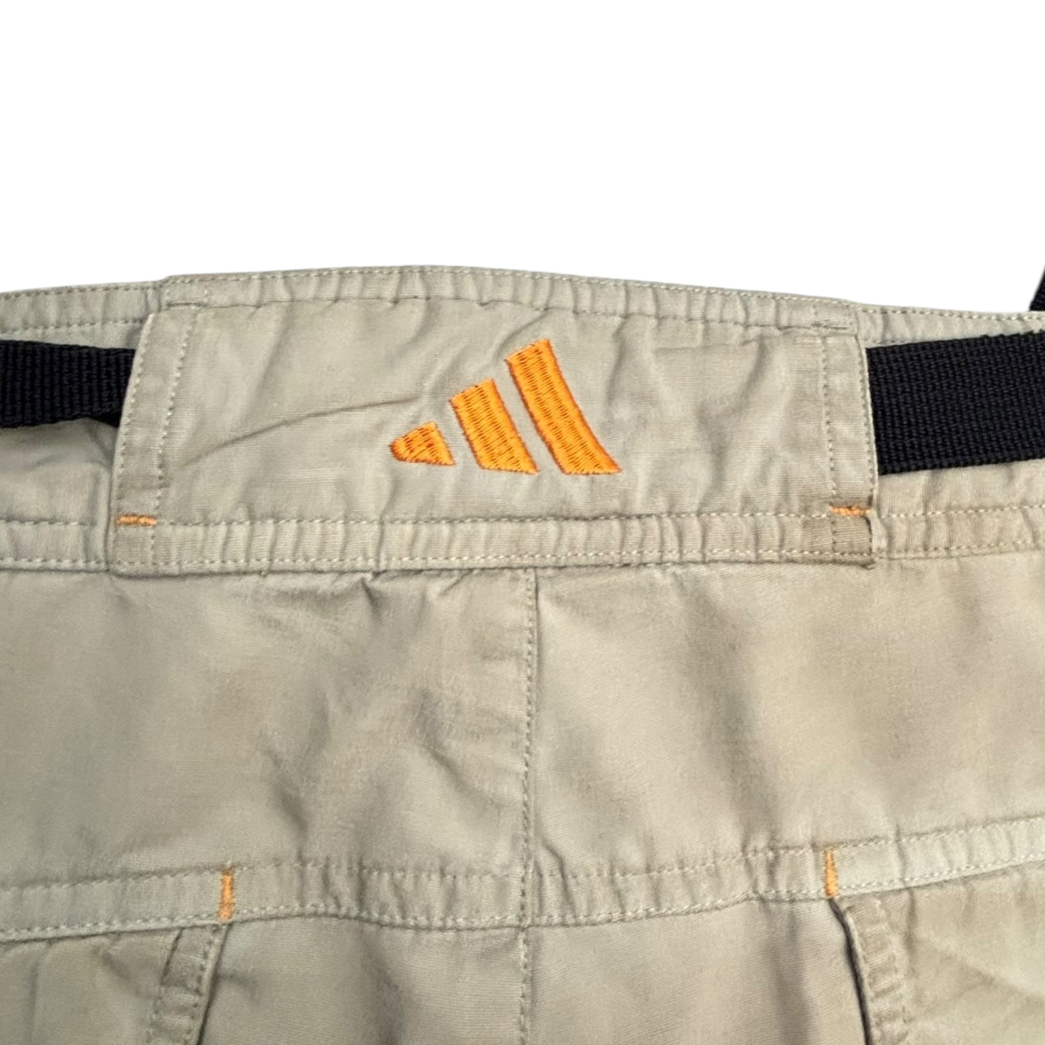 Vintage Adidas Utility Cargo Pants Beige