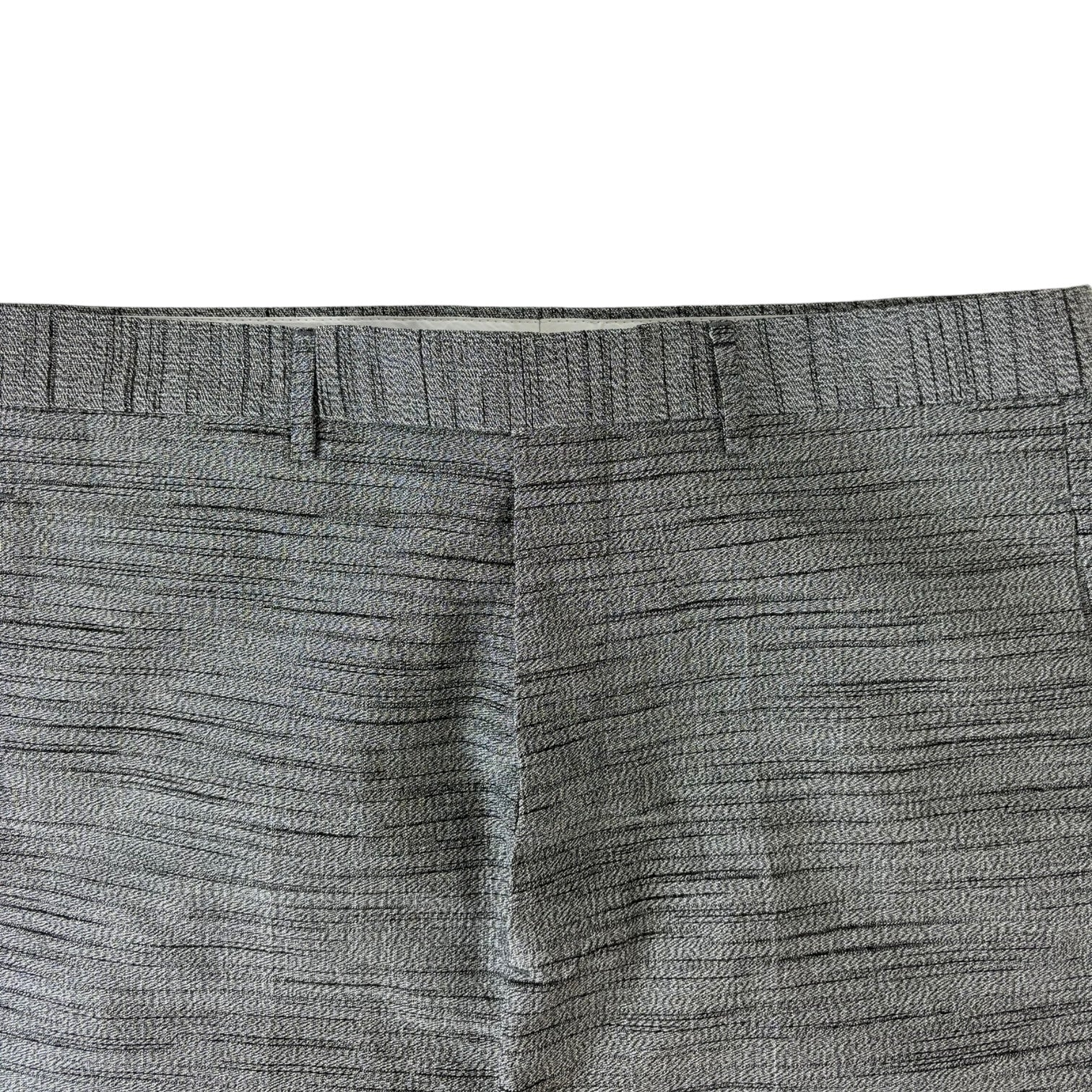 Rick Owens Mainline Queen SS19 Cropped Astaire Trouser Black/Milk