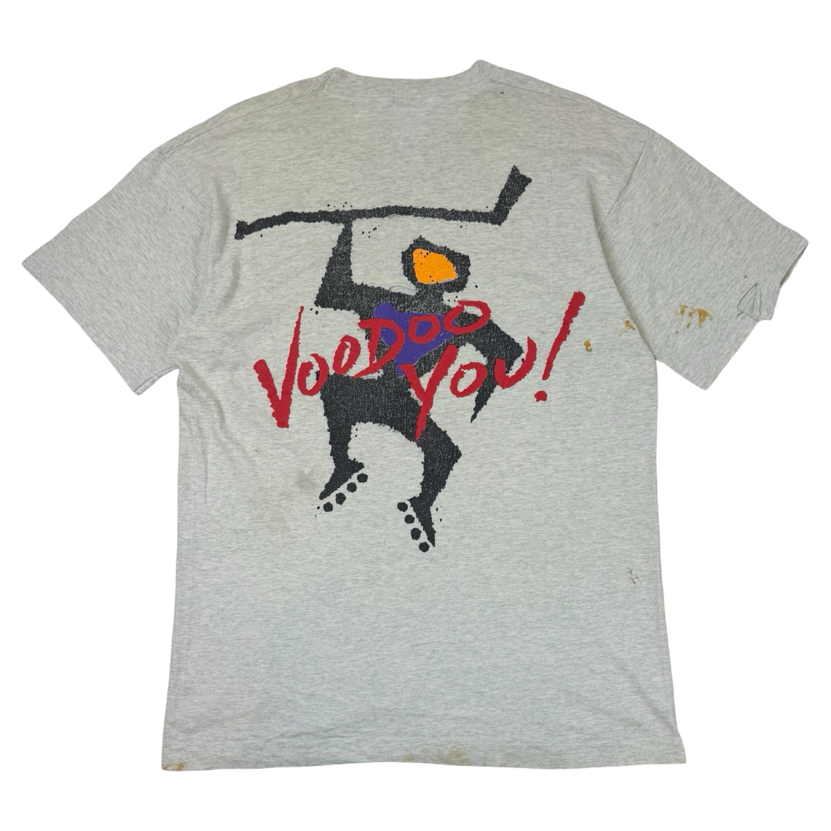 Vintage 1990s Vancouver VooDoo T-Shirt Grey