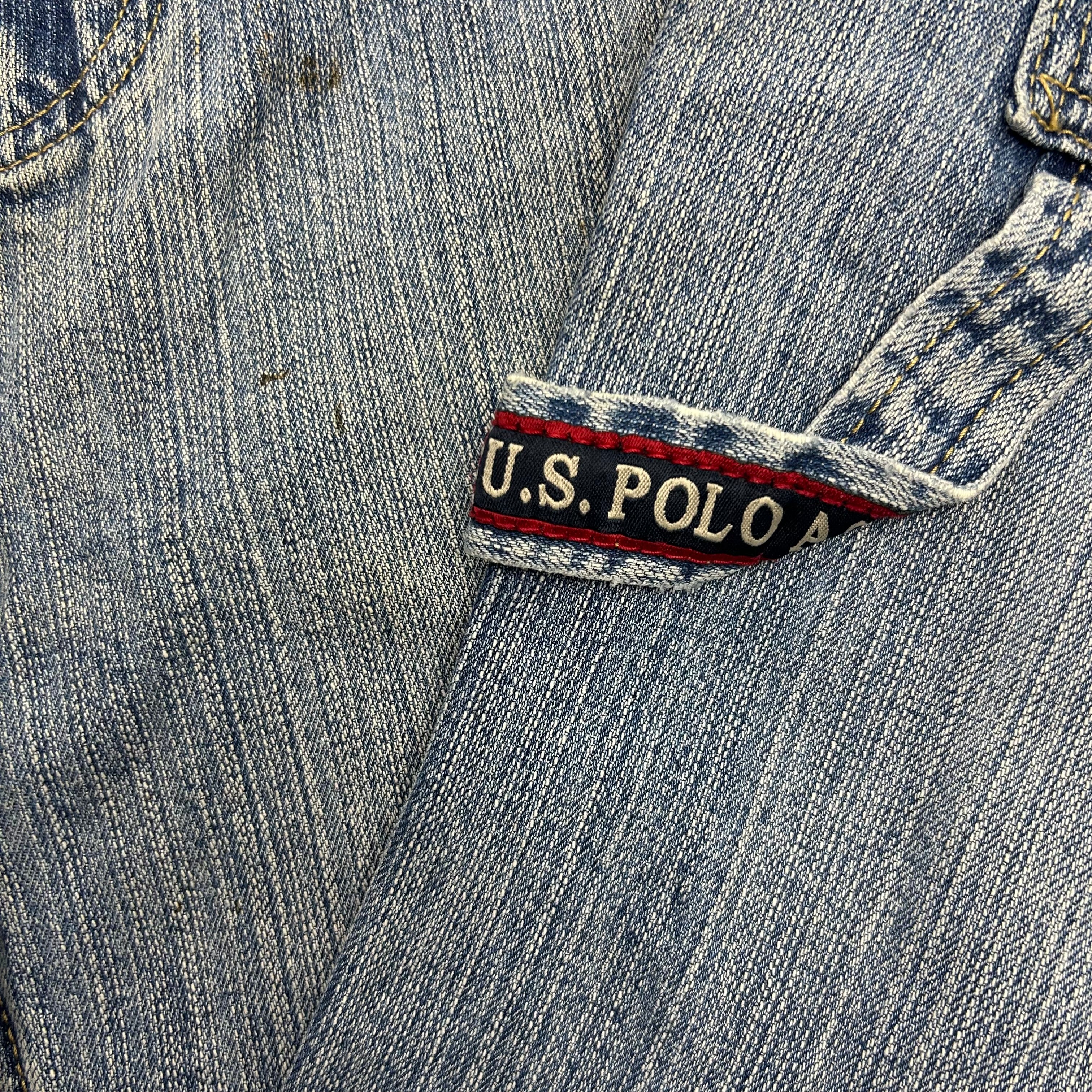 Y2K U.S. Polo Assn. Denim Carpenter Shorts