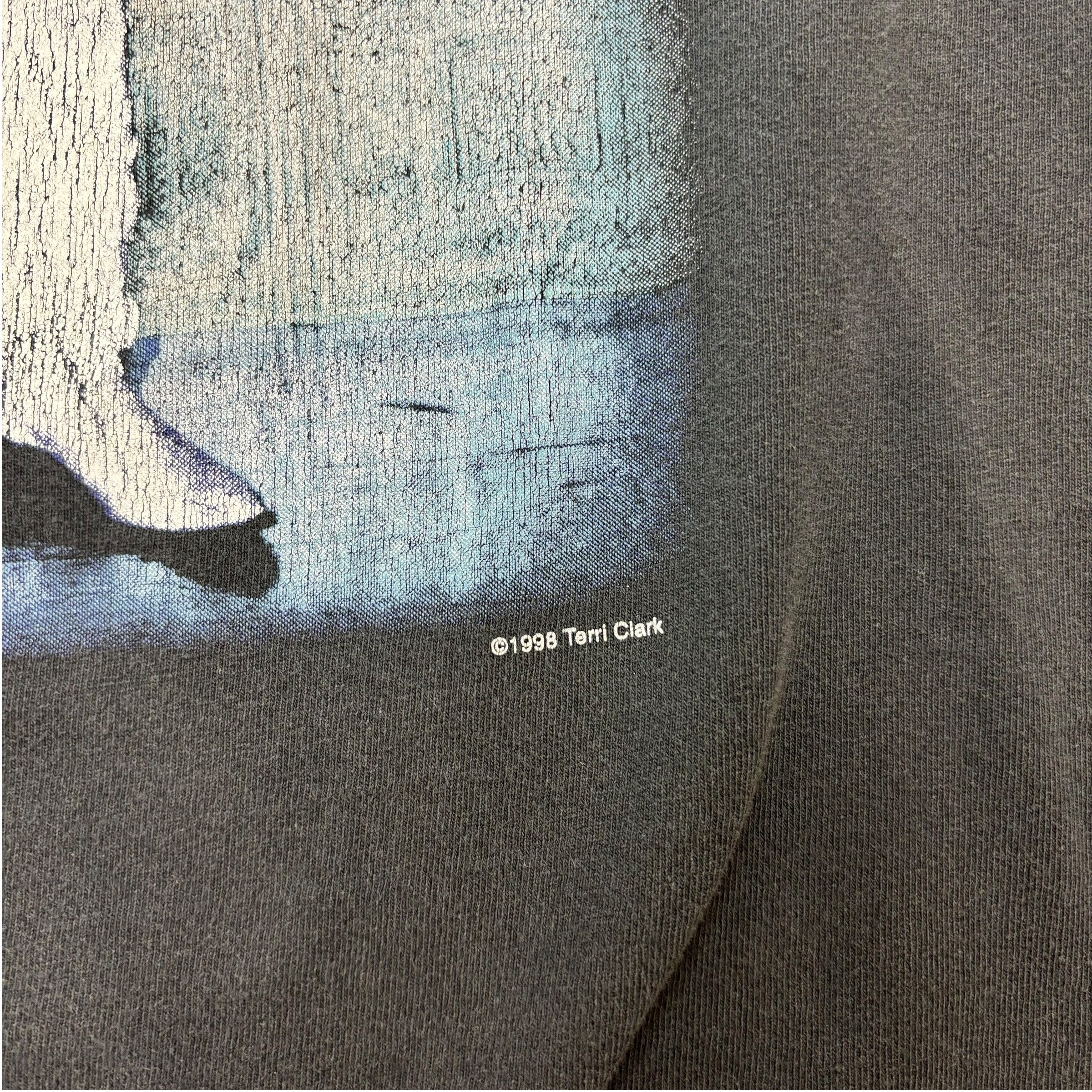 1998 Terri Clark How I Feel Tour Tee