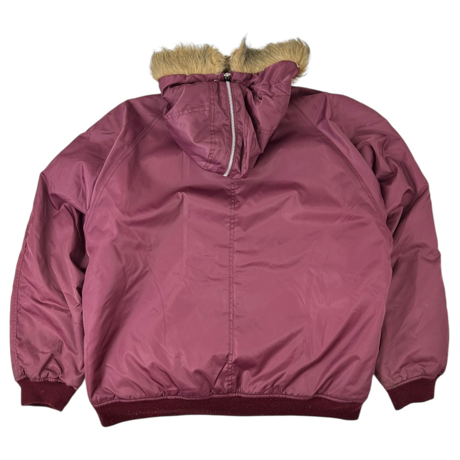 Vintage NB-2 US Air Force Bomber Jacket Maroon