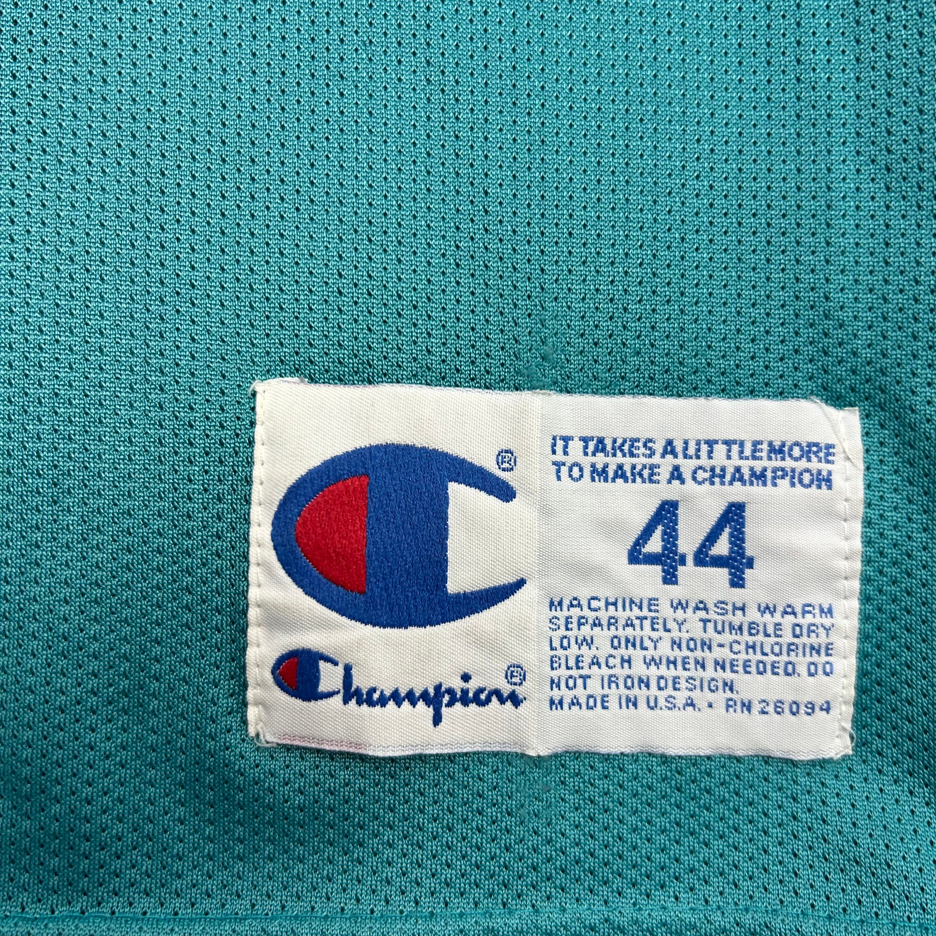 Vintage Charlotte Hornets Larry Johnson Basketball Jersey