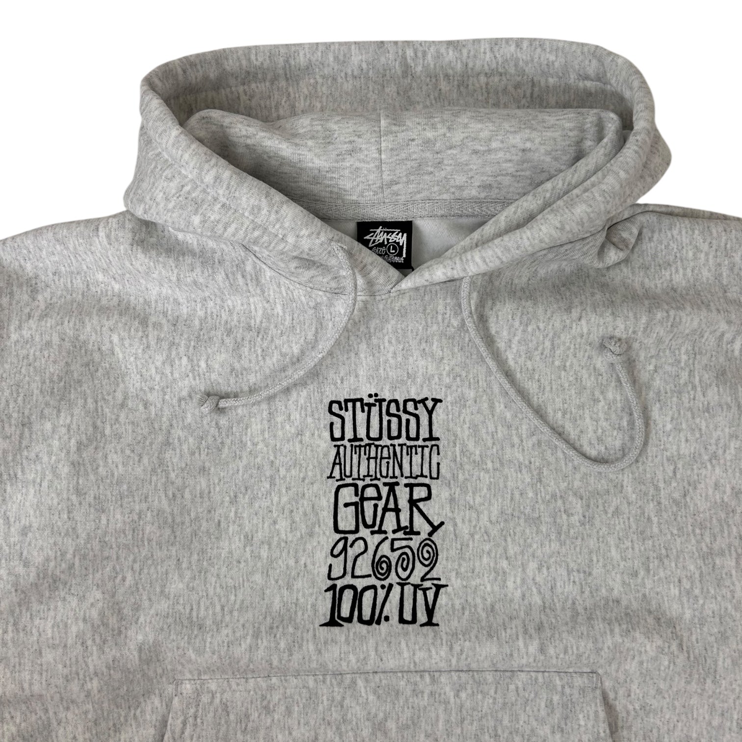 Stussy Authentic Gear Hoodie Ash Heather