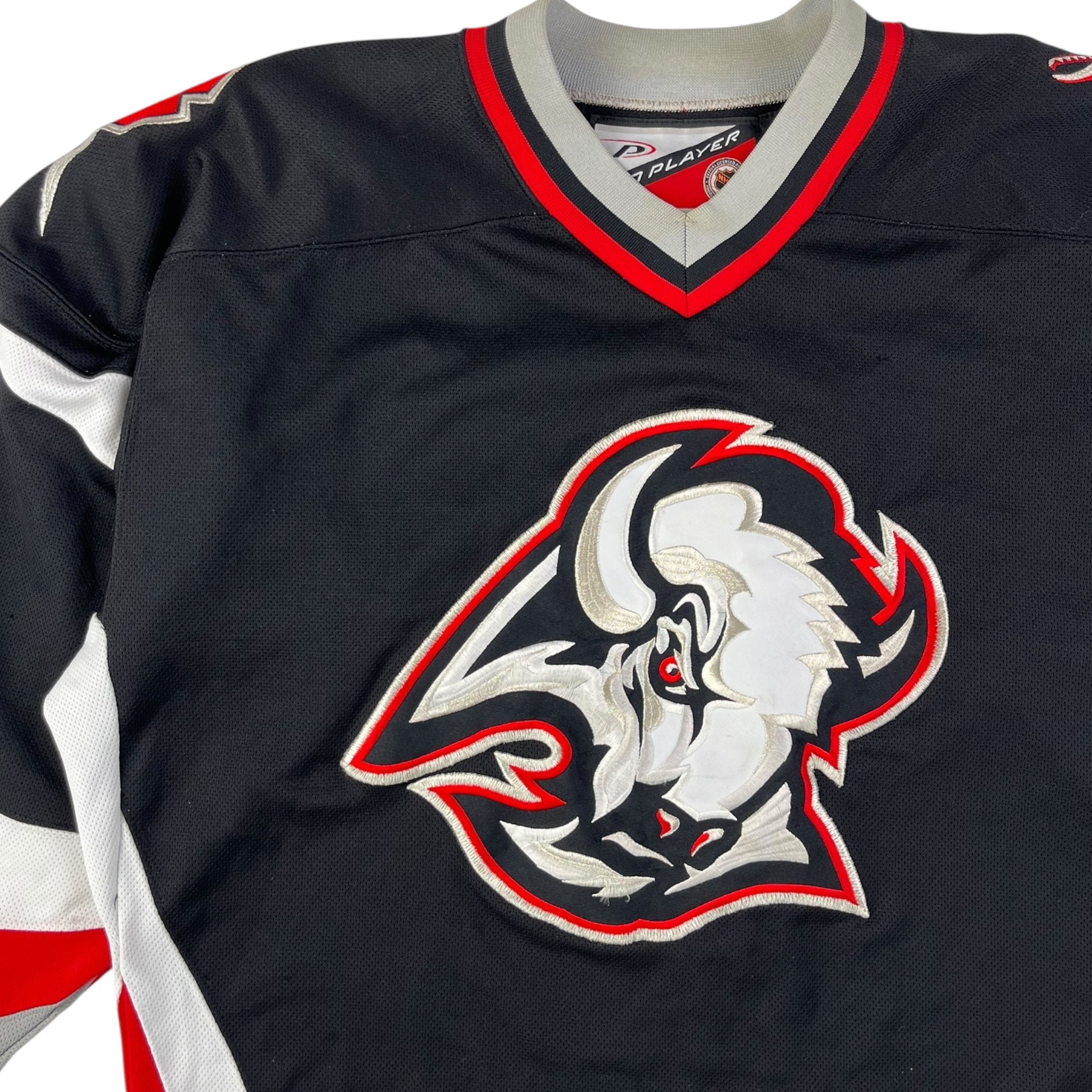 Vintage Buffalo Sabres Pro Player Goat Head Jersey
