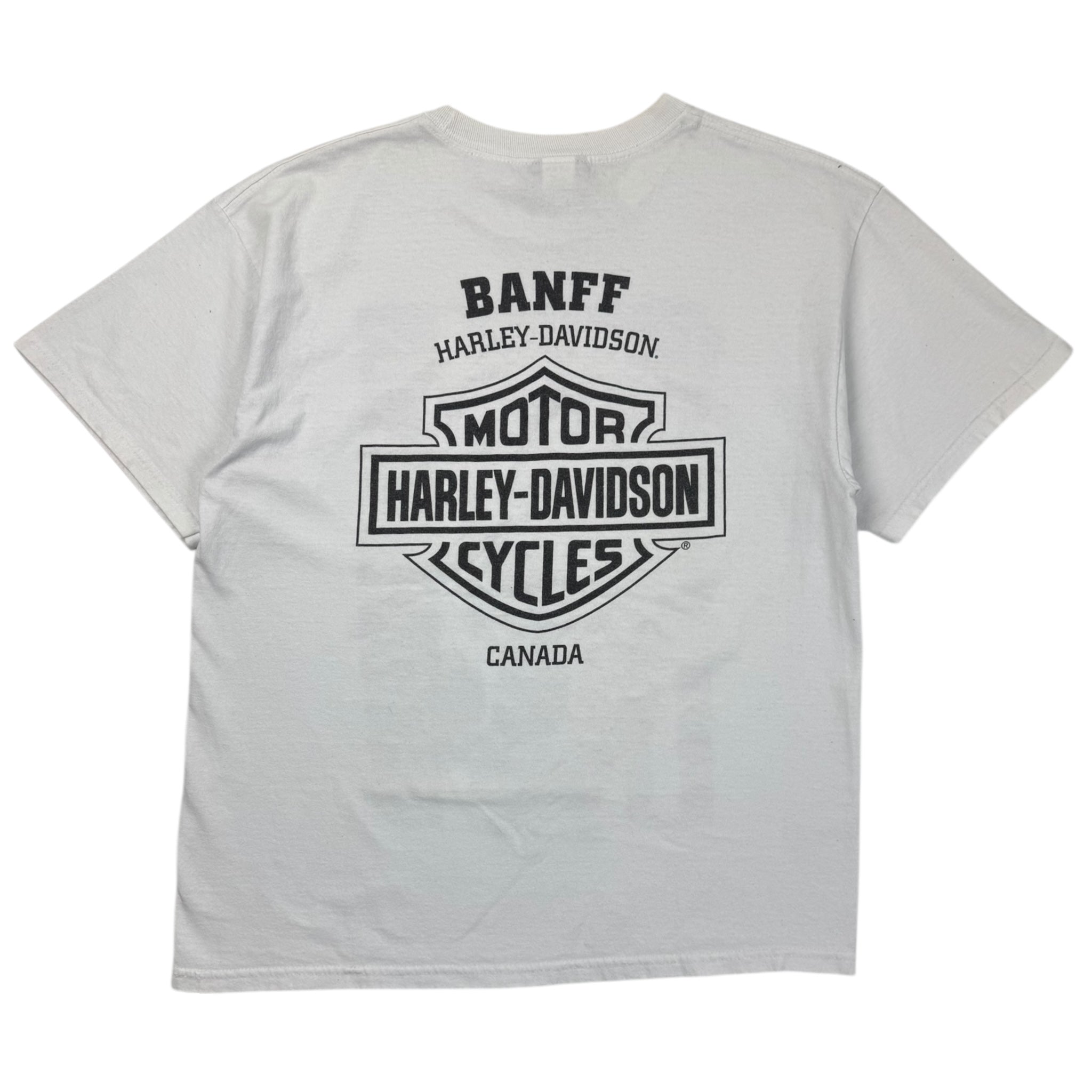 Harley Davidson Pin Up Biker Art T-Shirt