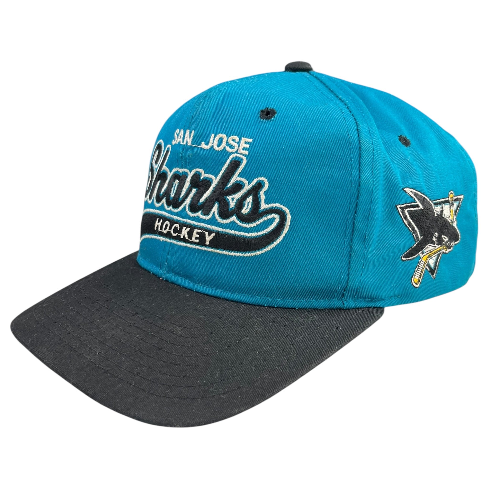 Vintage San Jose Sharks Starter Sweep Tail Hat