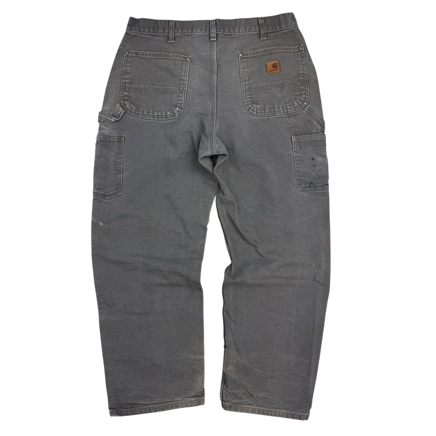 Vintage Carhartt Double Knee Pants Grey