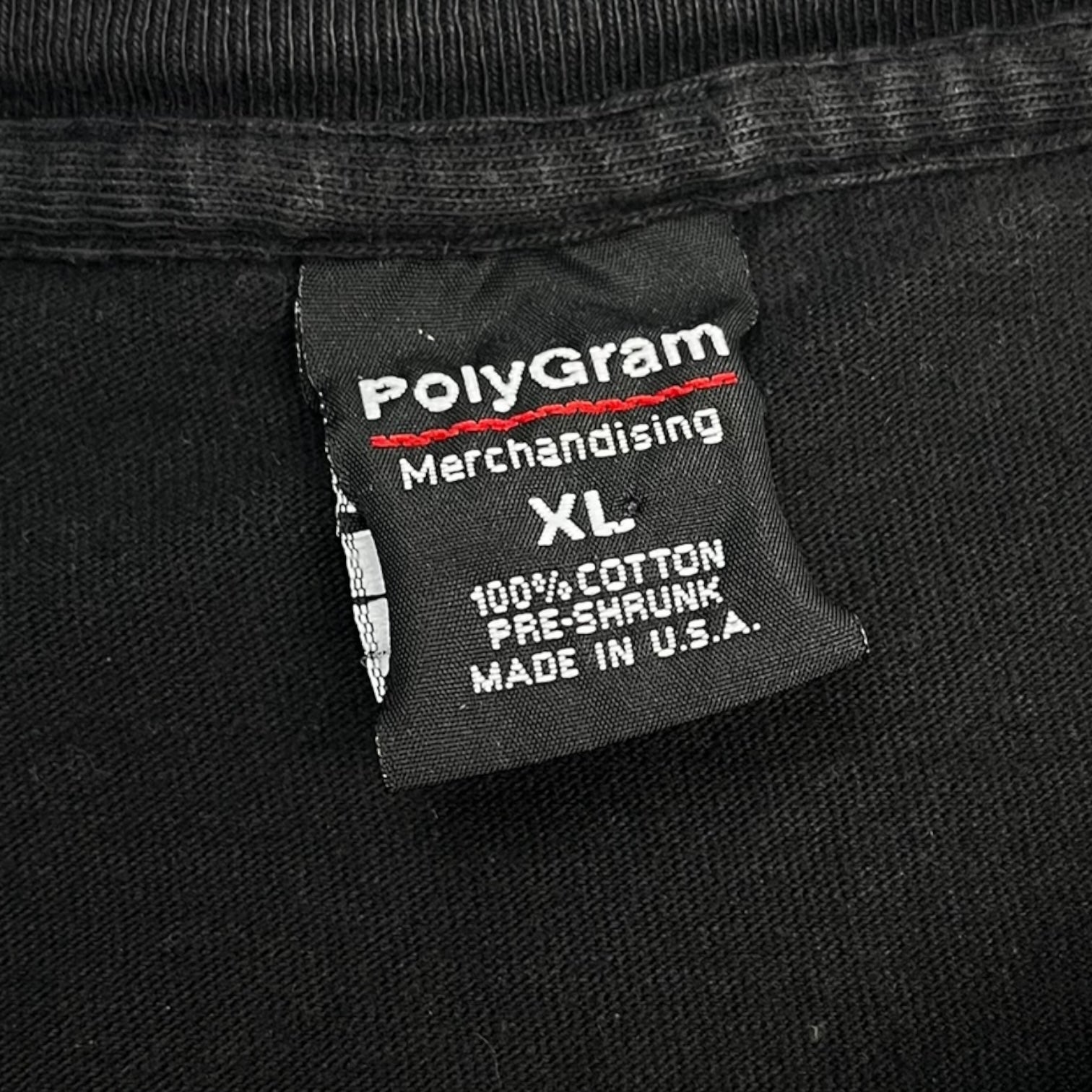 1998 Hanson Band T-Shirt Faded Black