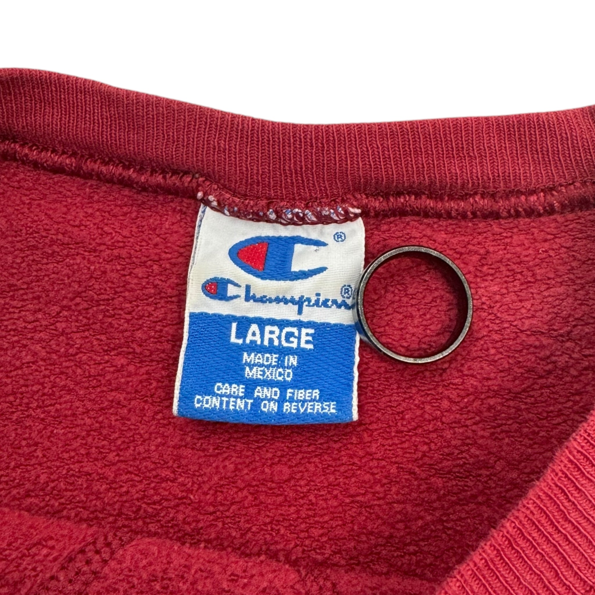 Vintage Champion Crewneck Faded Red