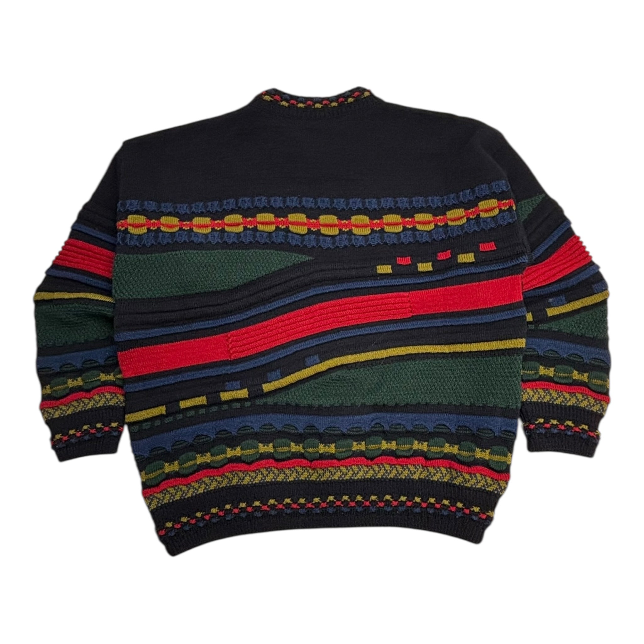 Vintage Sovrano Wool Made In Australia 3D Knit