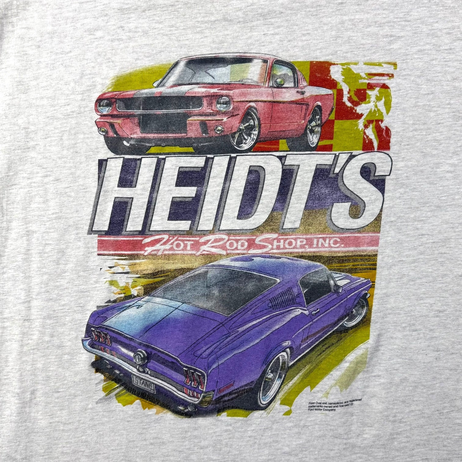 Vintage Heidt’s Hot Rod Shop Tee White