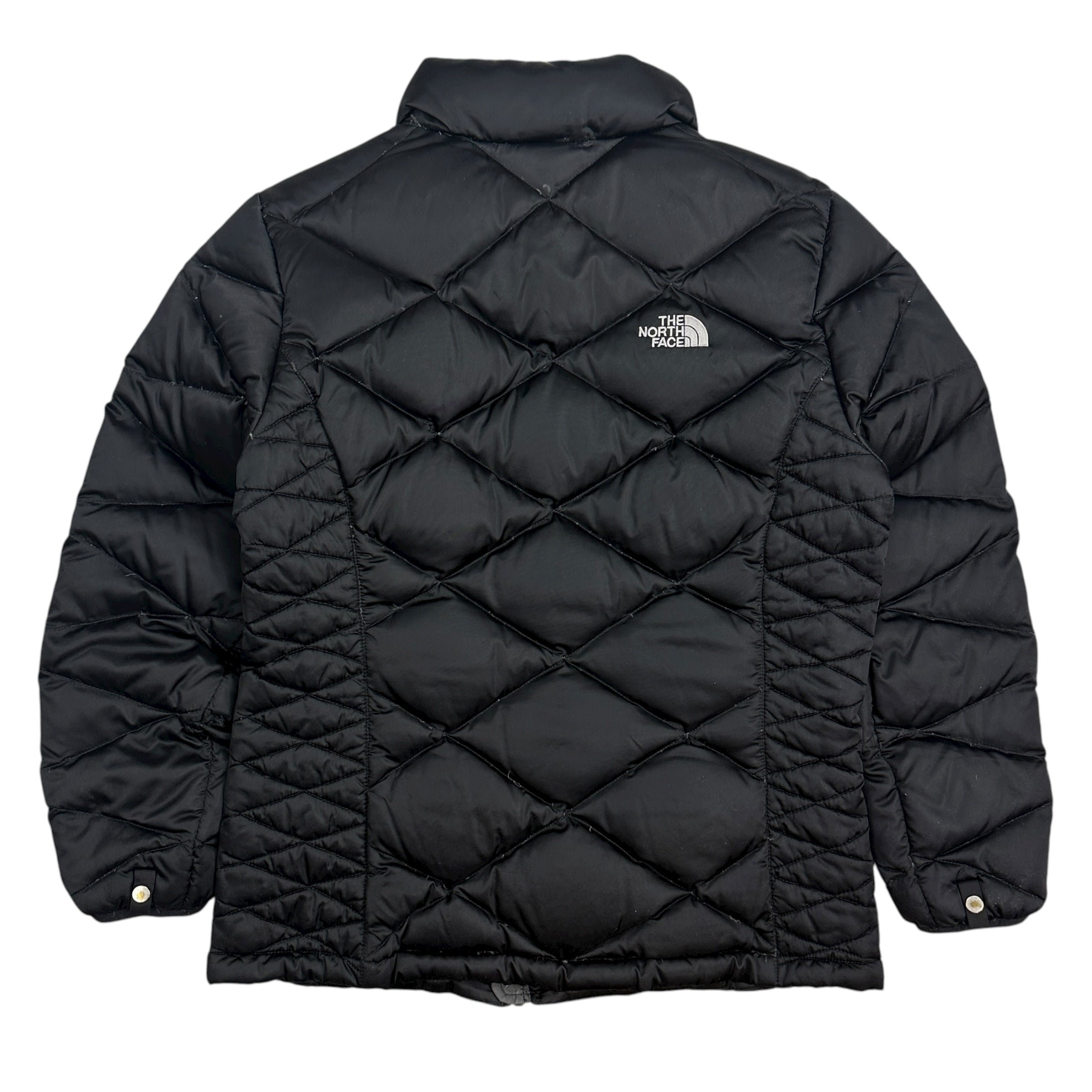 Vintage The North Face Youth 550 Fill Nuptse Jacket Black