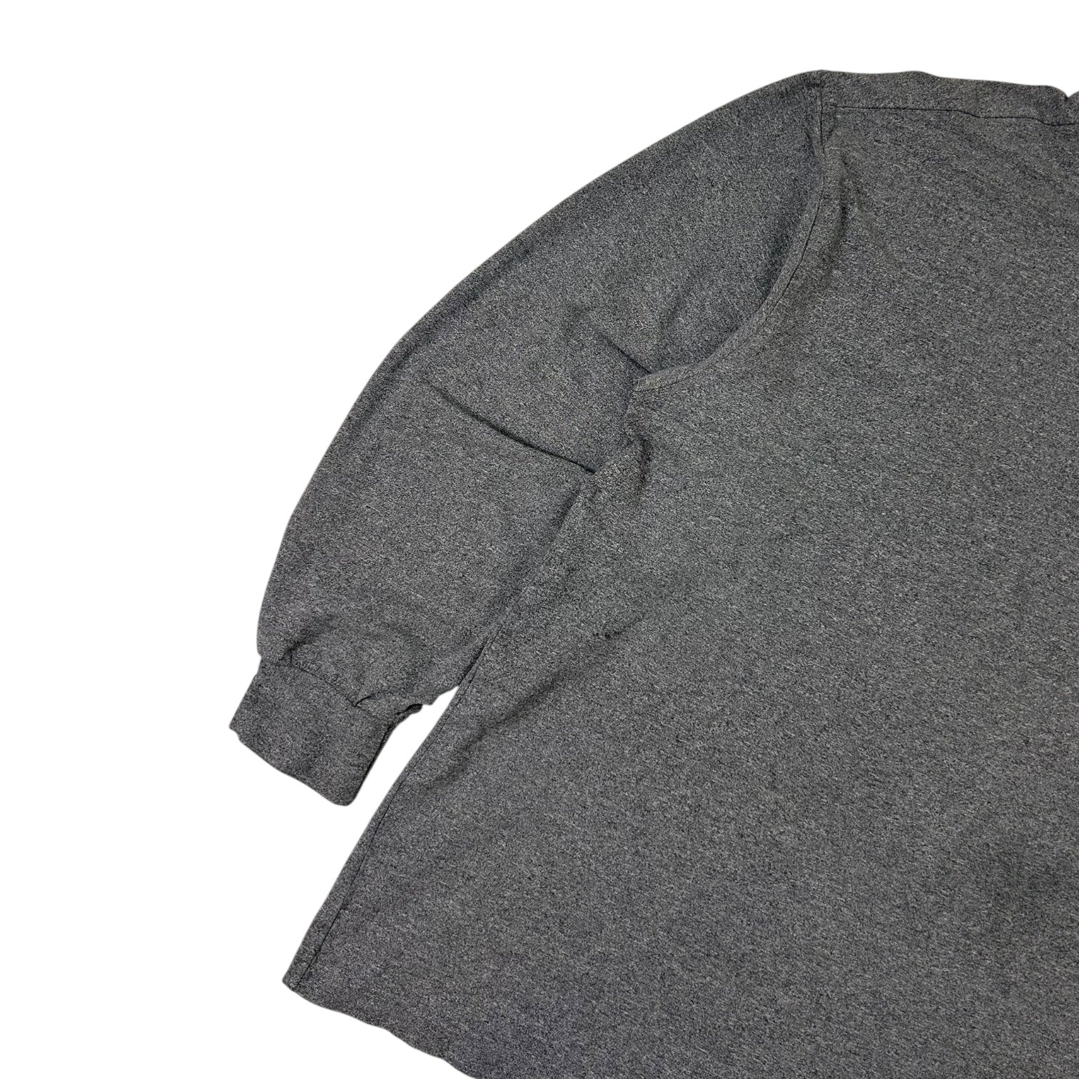 Vintage Balenciaga Long Sleeve Mock Neck Shirt Grey