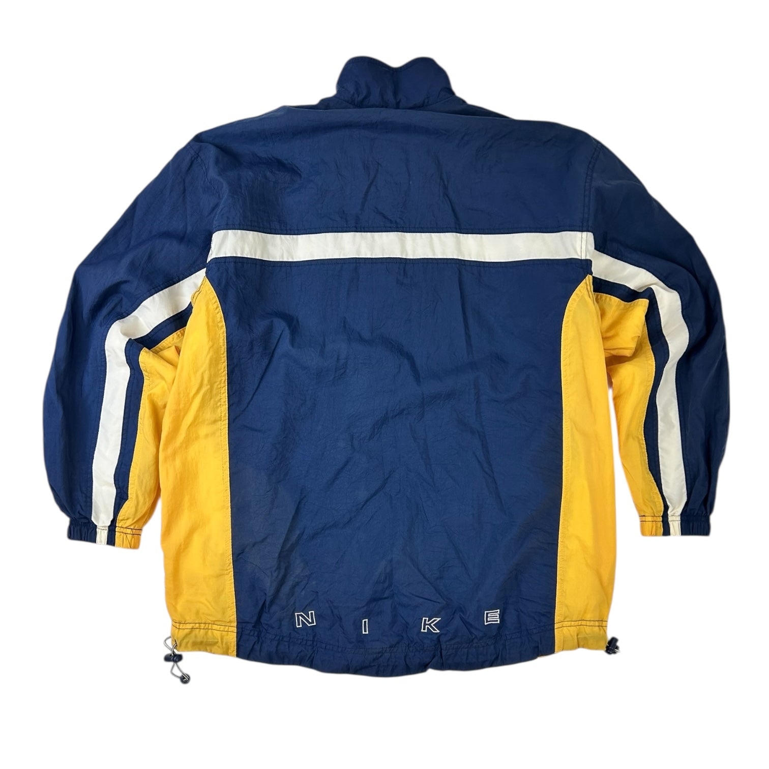 Vintage Nike Tracksuit Windbreaker Jacket Navy/Yellow