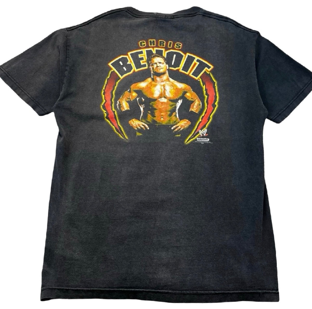 2004 WWE Chris Benoit Crippler Crossface T-shirt Black