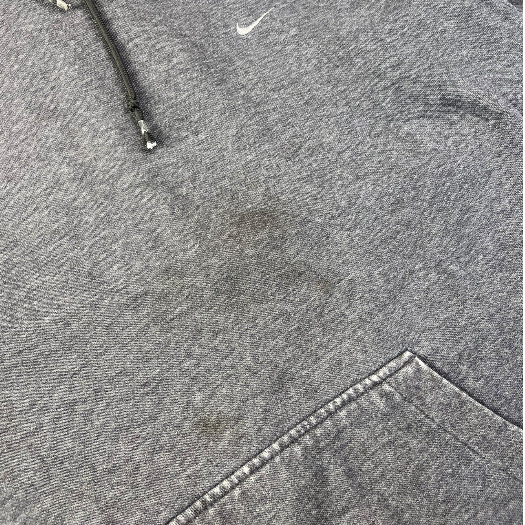 Vintage Nike Zip-Up Hoodie Grey