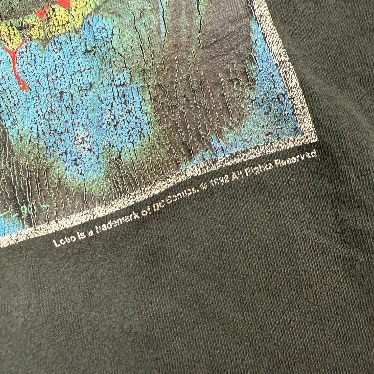 1992 DC Comics Lobo Tee Black
