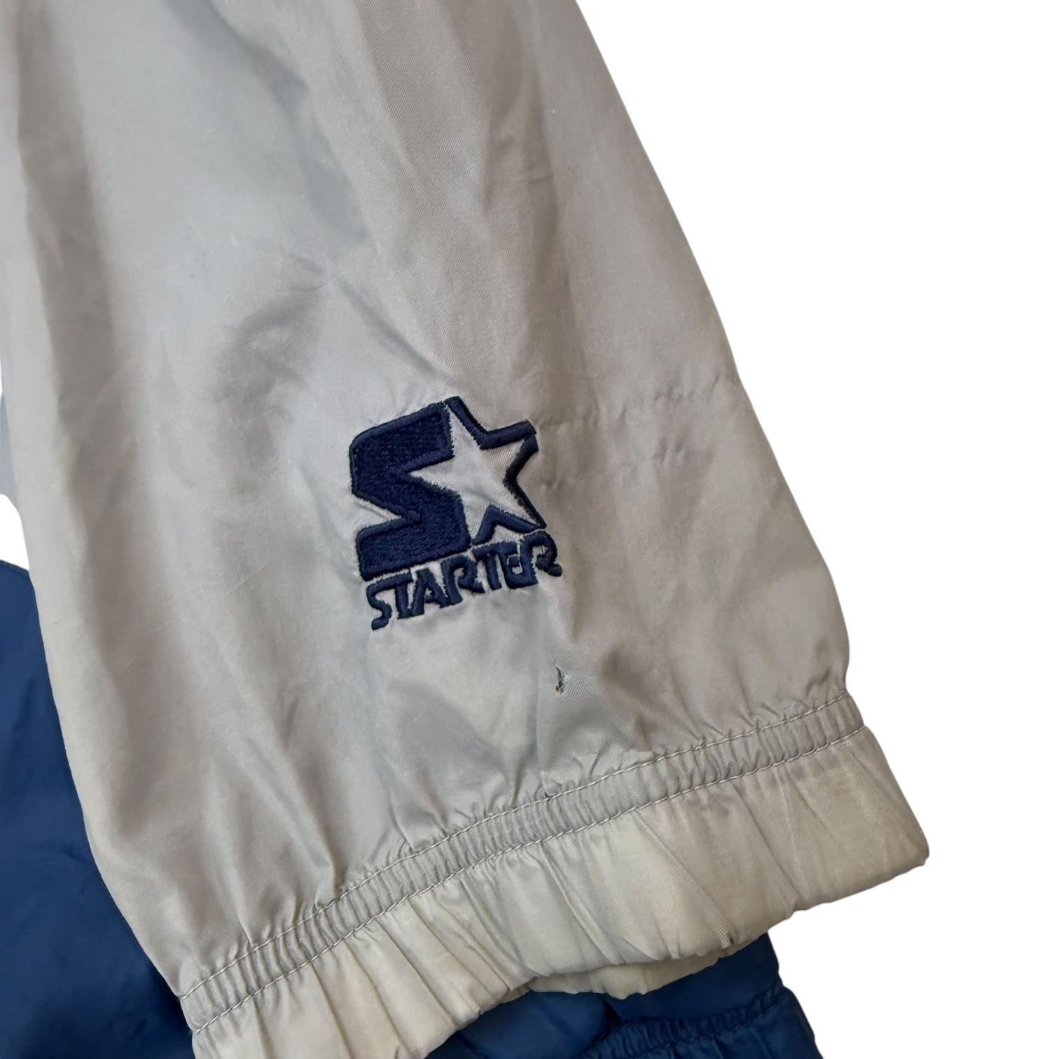 Vintage Starter Georgetown Hoyas Windbreaker Jacket Blue/White