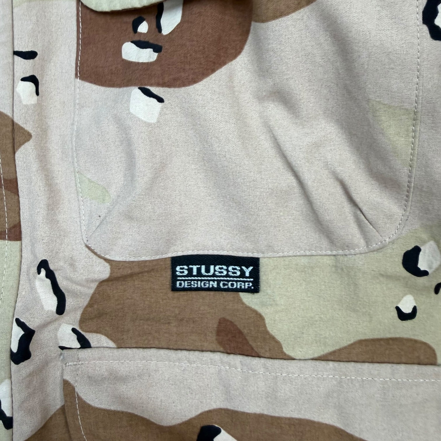Stussy Camo Taped Seam Field Jacket