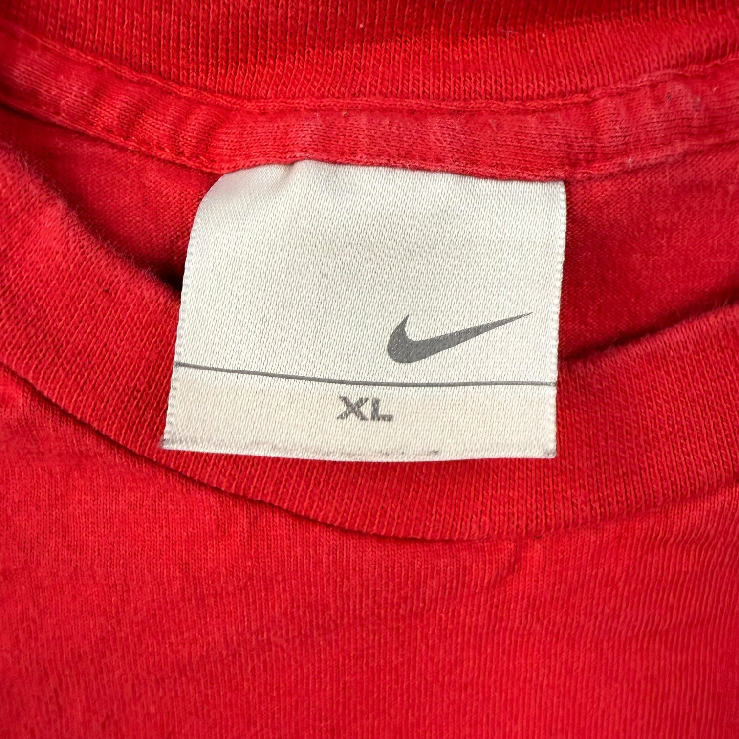Vintage Nike Mini Swoosh Tee Red