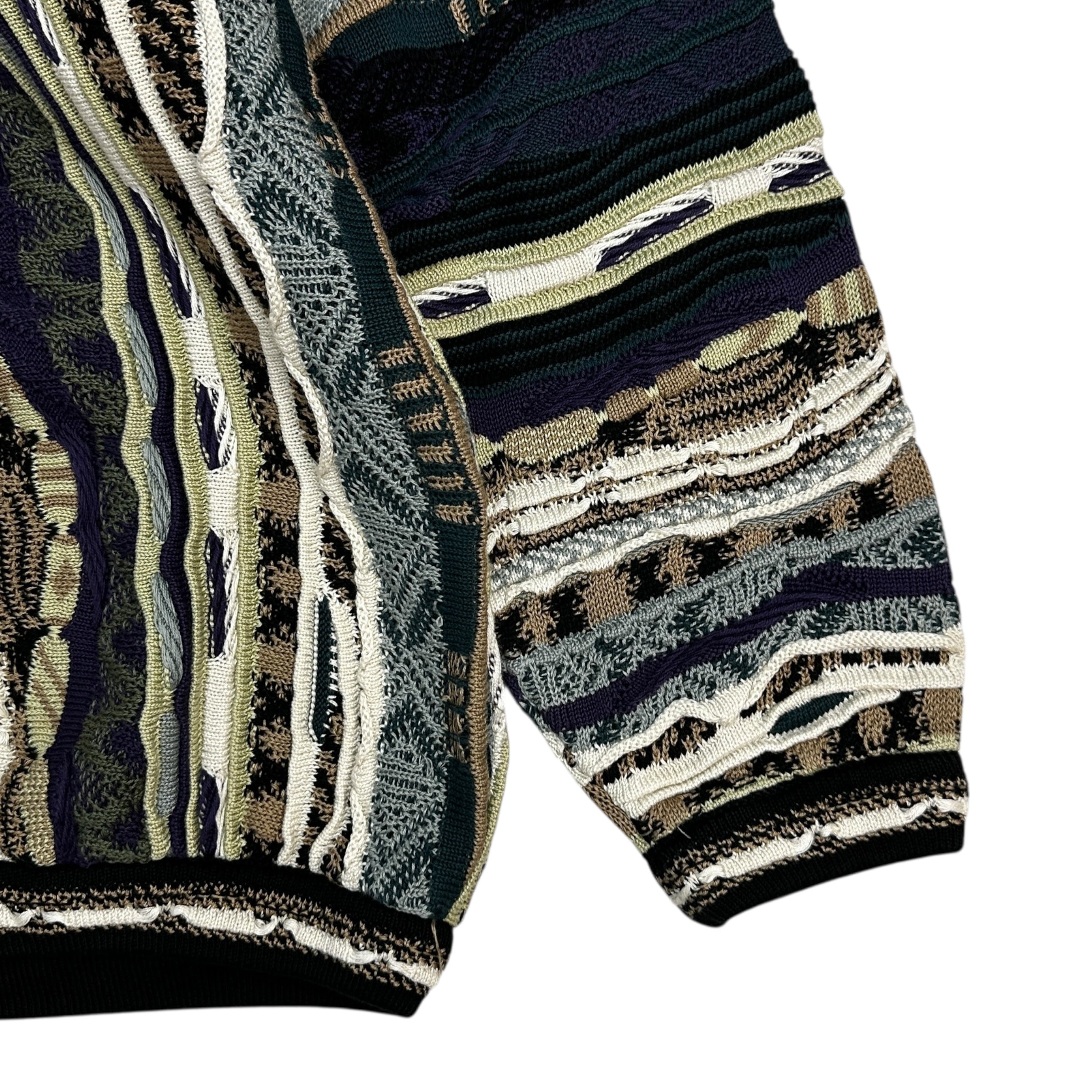 Vintage Tundra Cable knit Sweater Multicolour