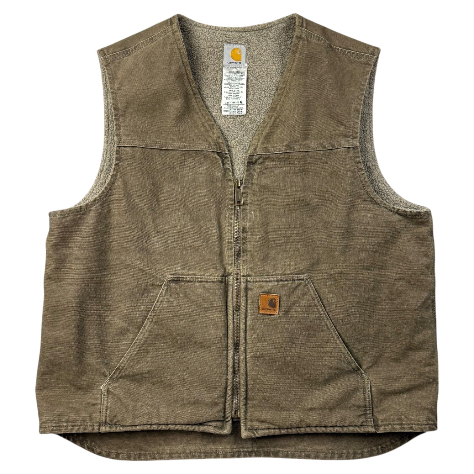 Vintage Carhartt Vest Taupe