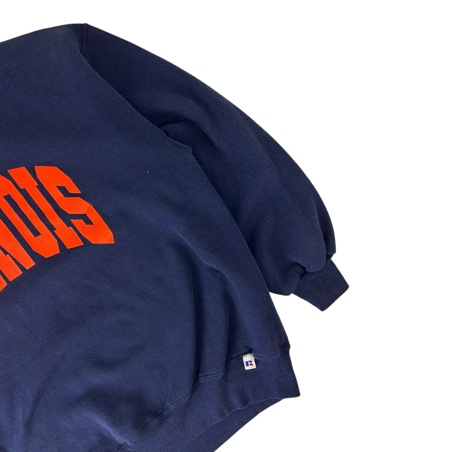 Vintage Illinois Crewneck Sweater Navy