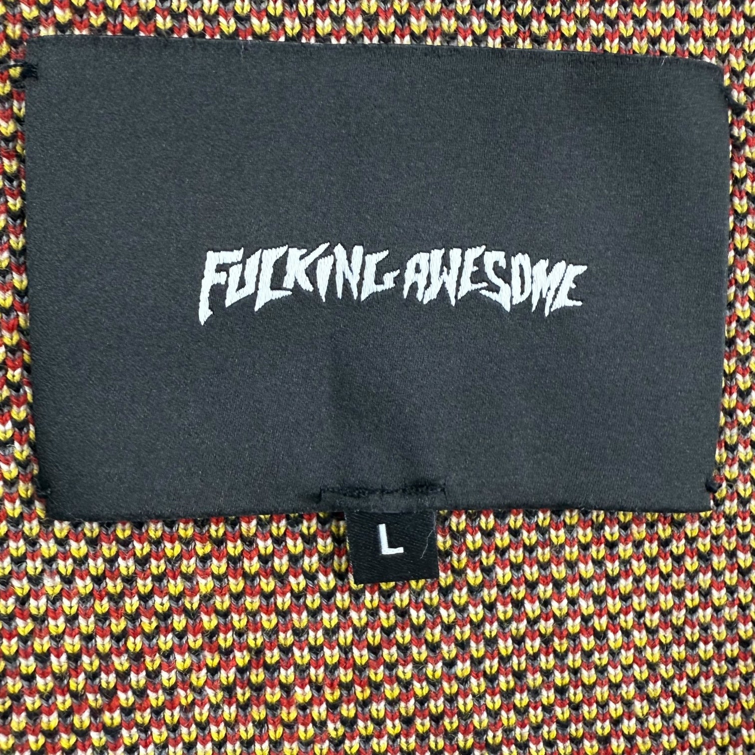 Fu***** Awesome Better Half AOP Vest Black/Red