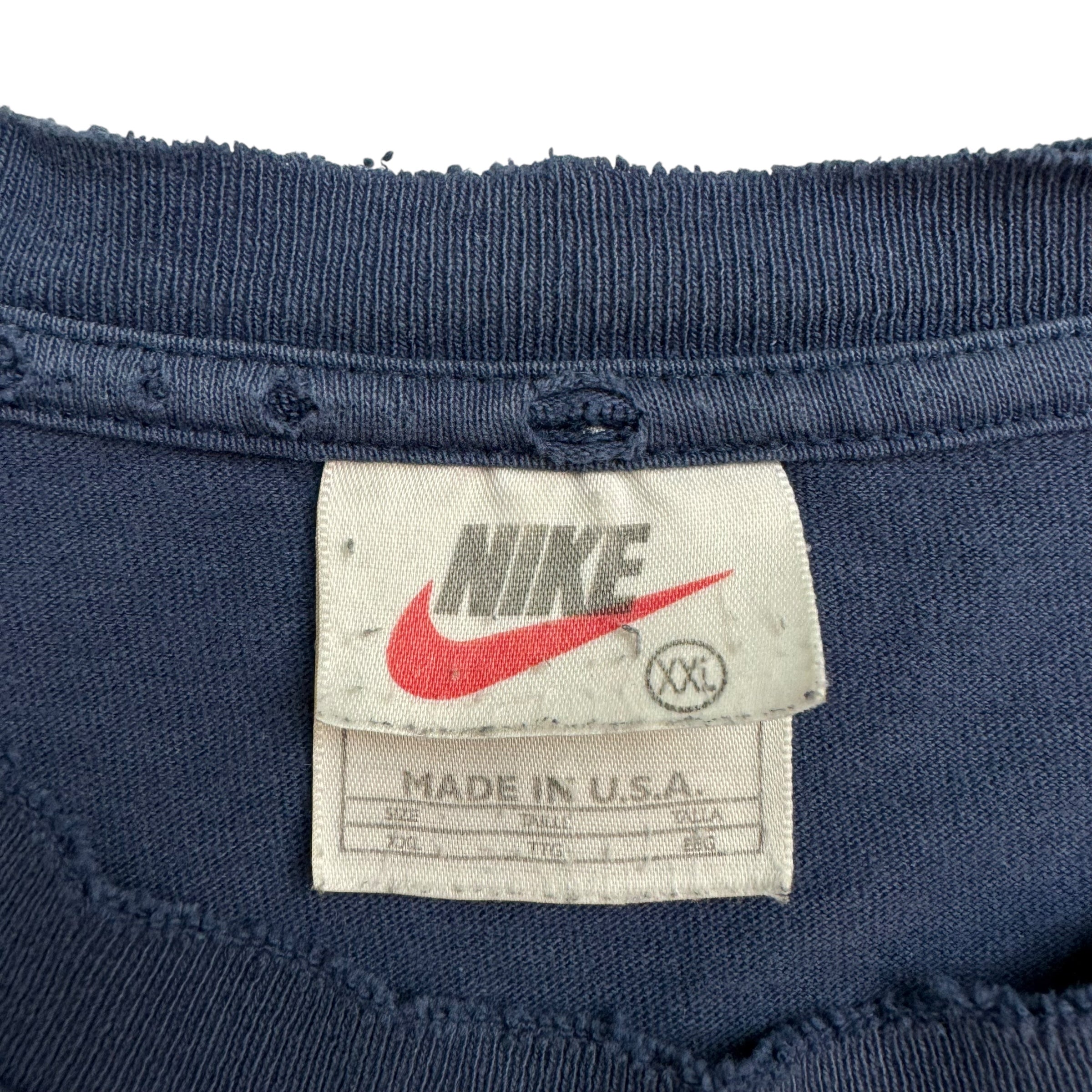 Vintage Nike Golf Tee Navy Blue