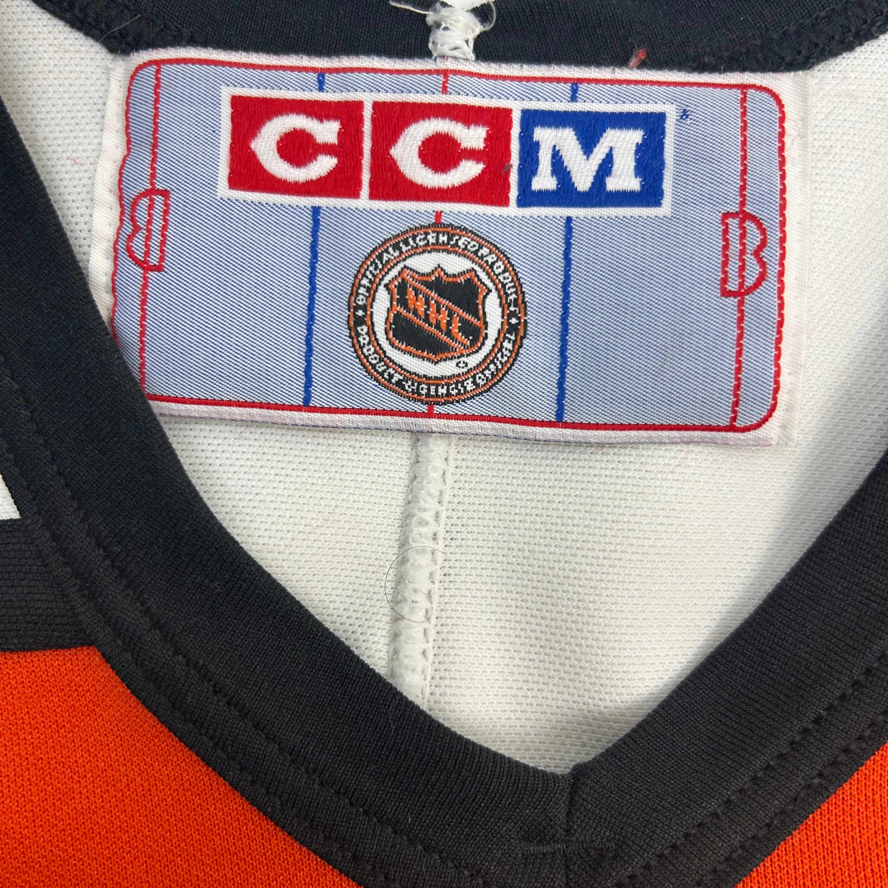 Vintage Philadelphia Flyers CCM Hockey Jersey