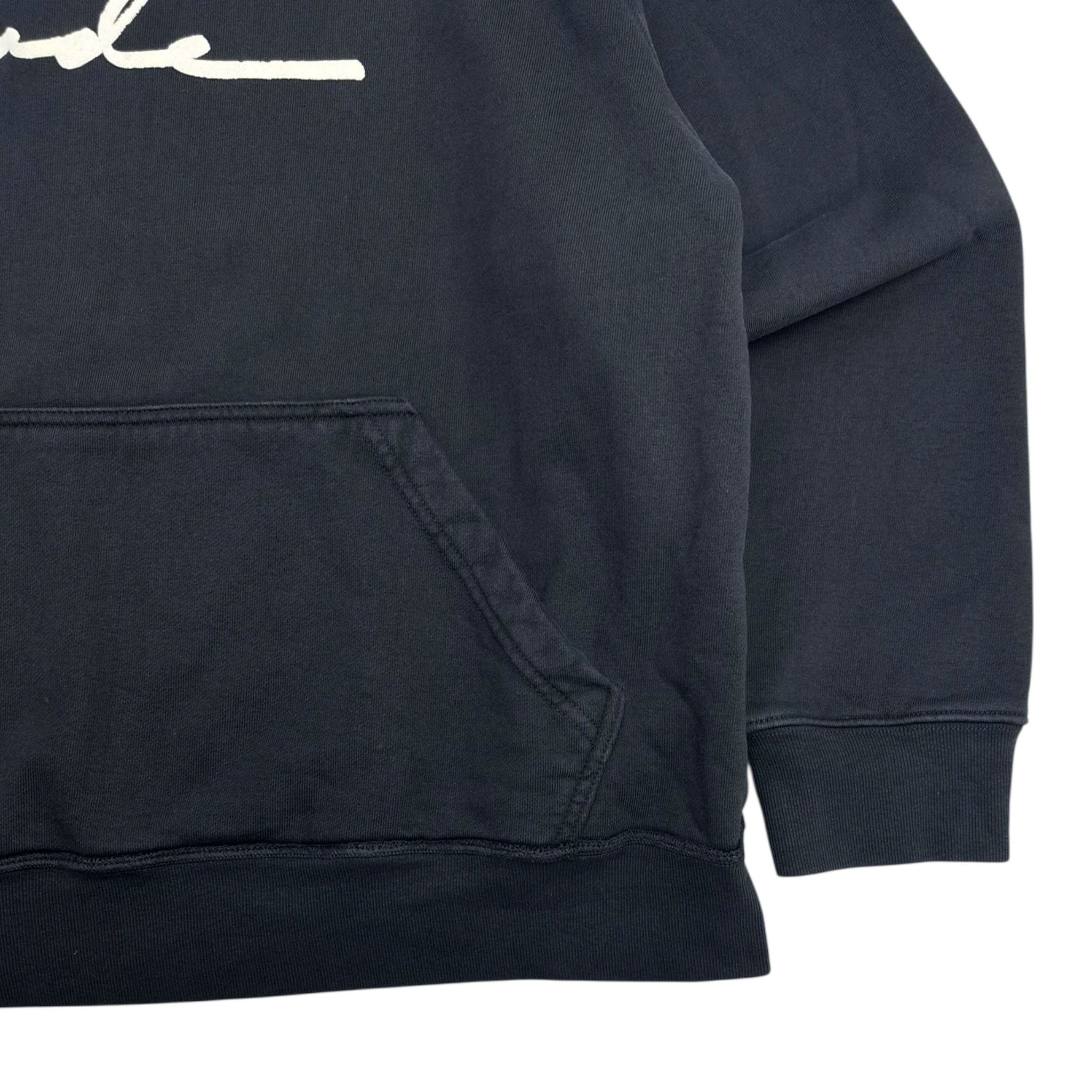 Rhude Script Sweatshirt Black