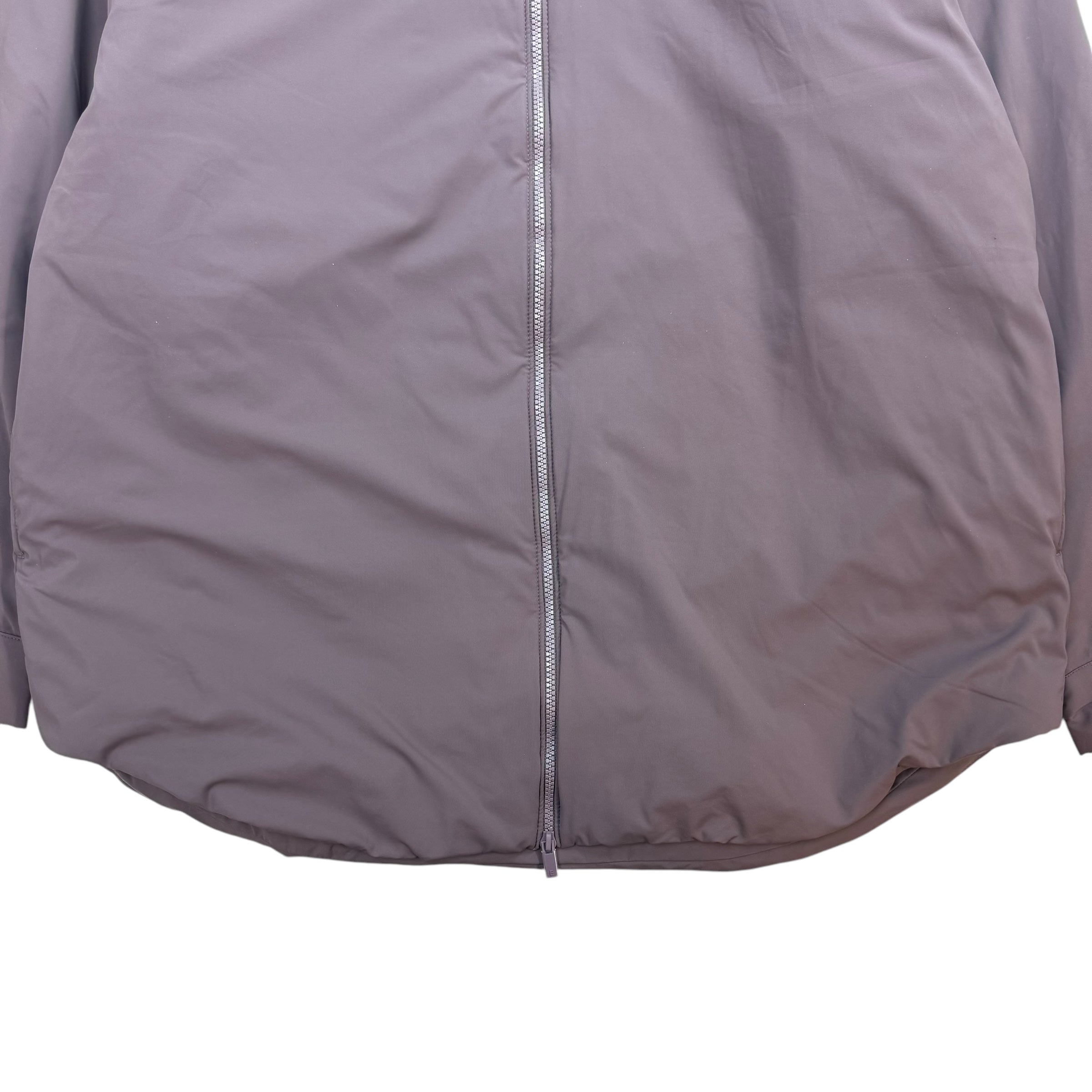 Fear Of God Essentials Down Puffer Jacket Burgundy