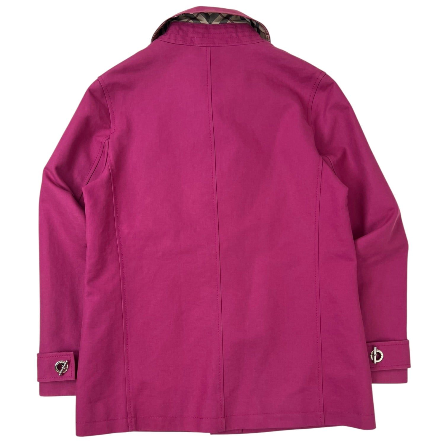 (W) Burberry Trench Coat Pink