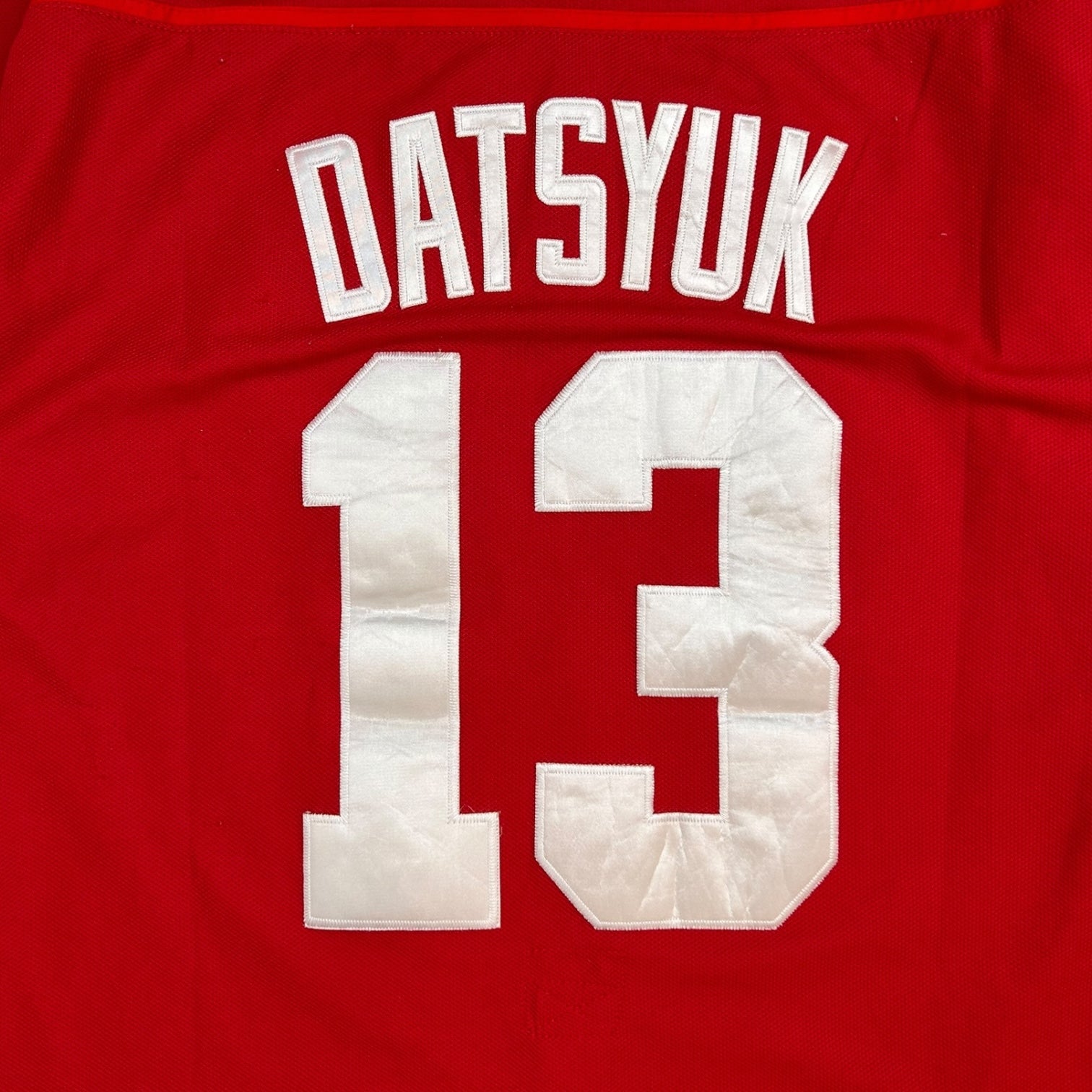 Vintage Reebok Pavel Datsyuk Detroit Redwings Home Jersey Red/White