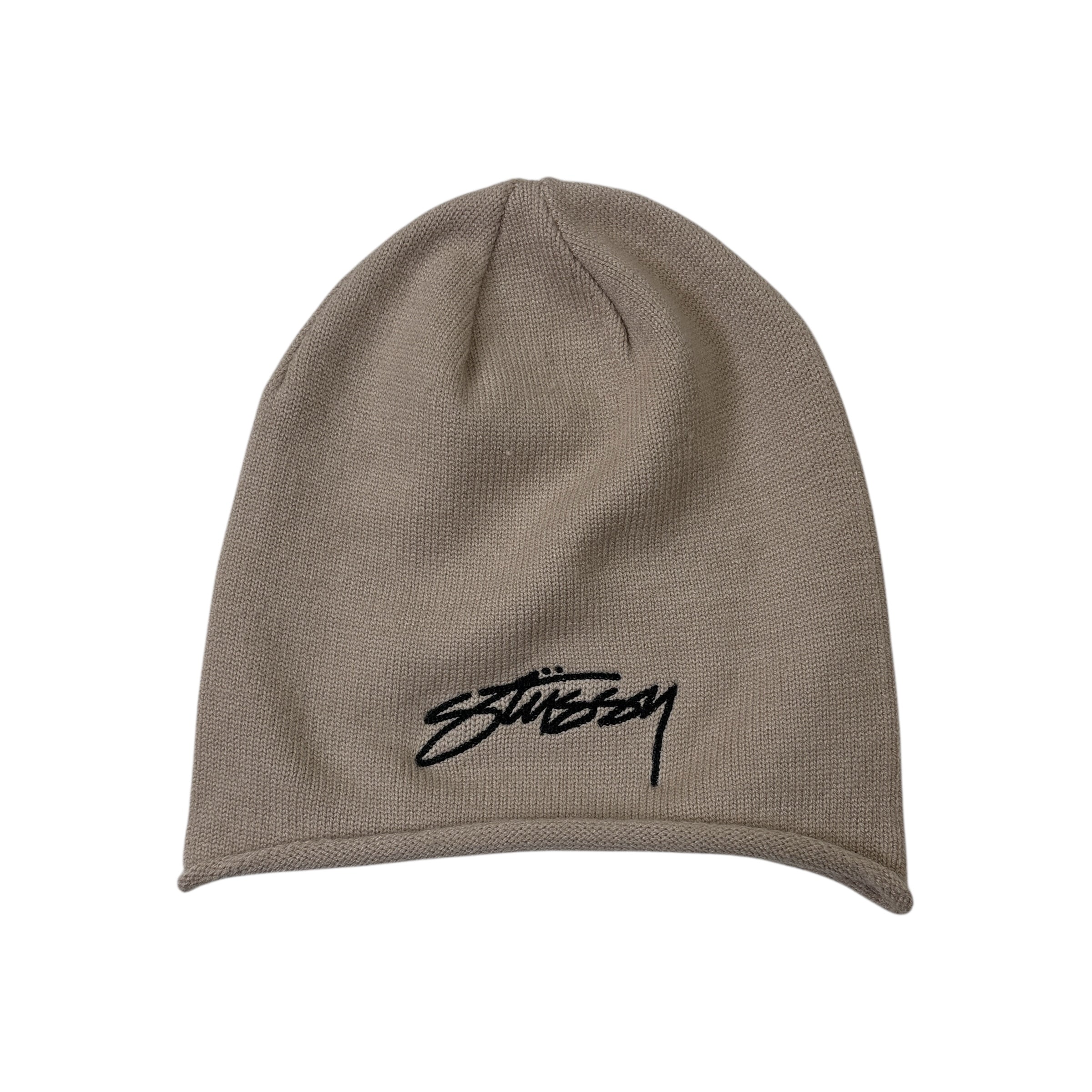 Stussy Logo Embroidered Beanie Hat