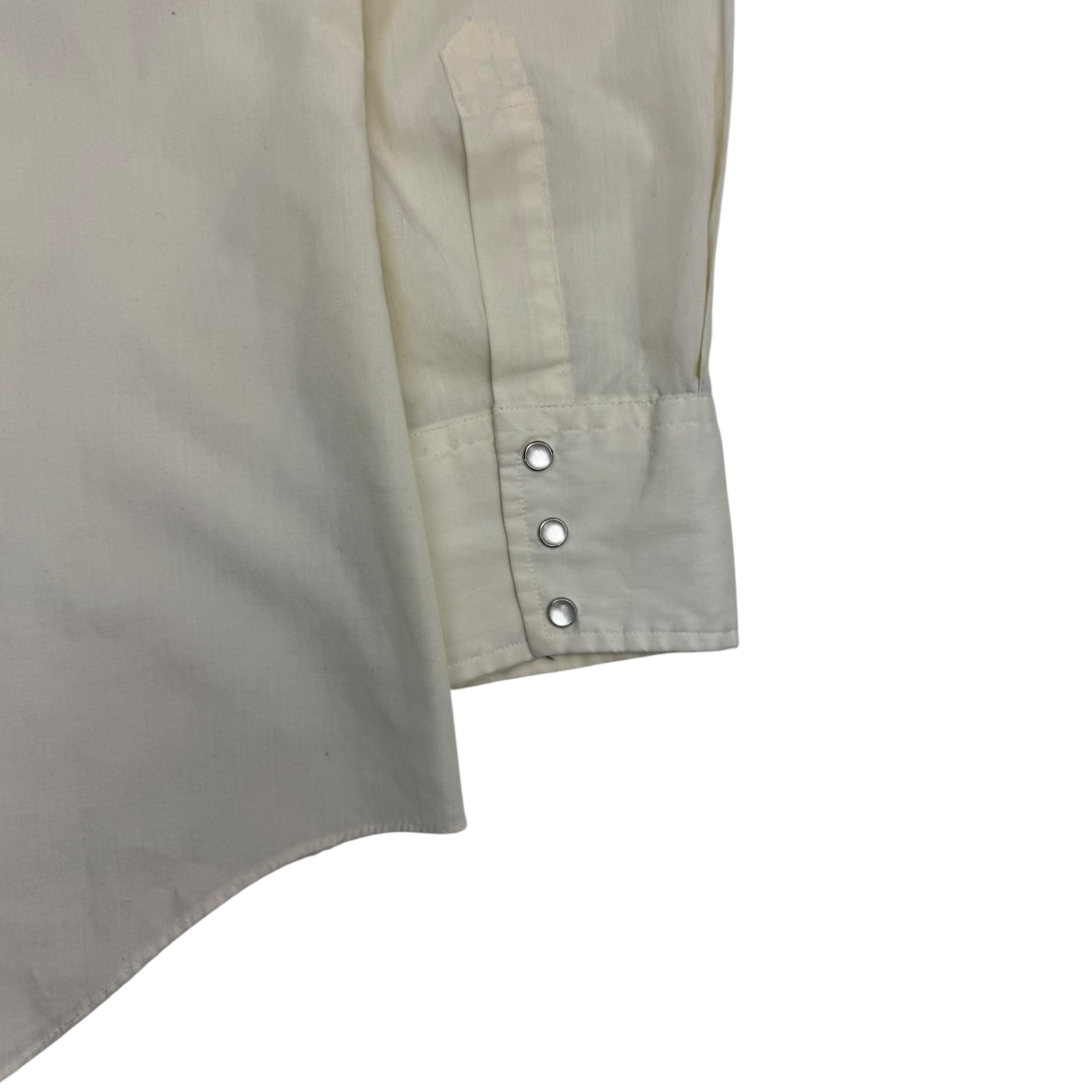 Vintage 70s Bar-B Pearl Snap Button Up