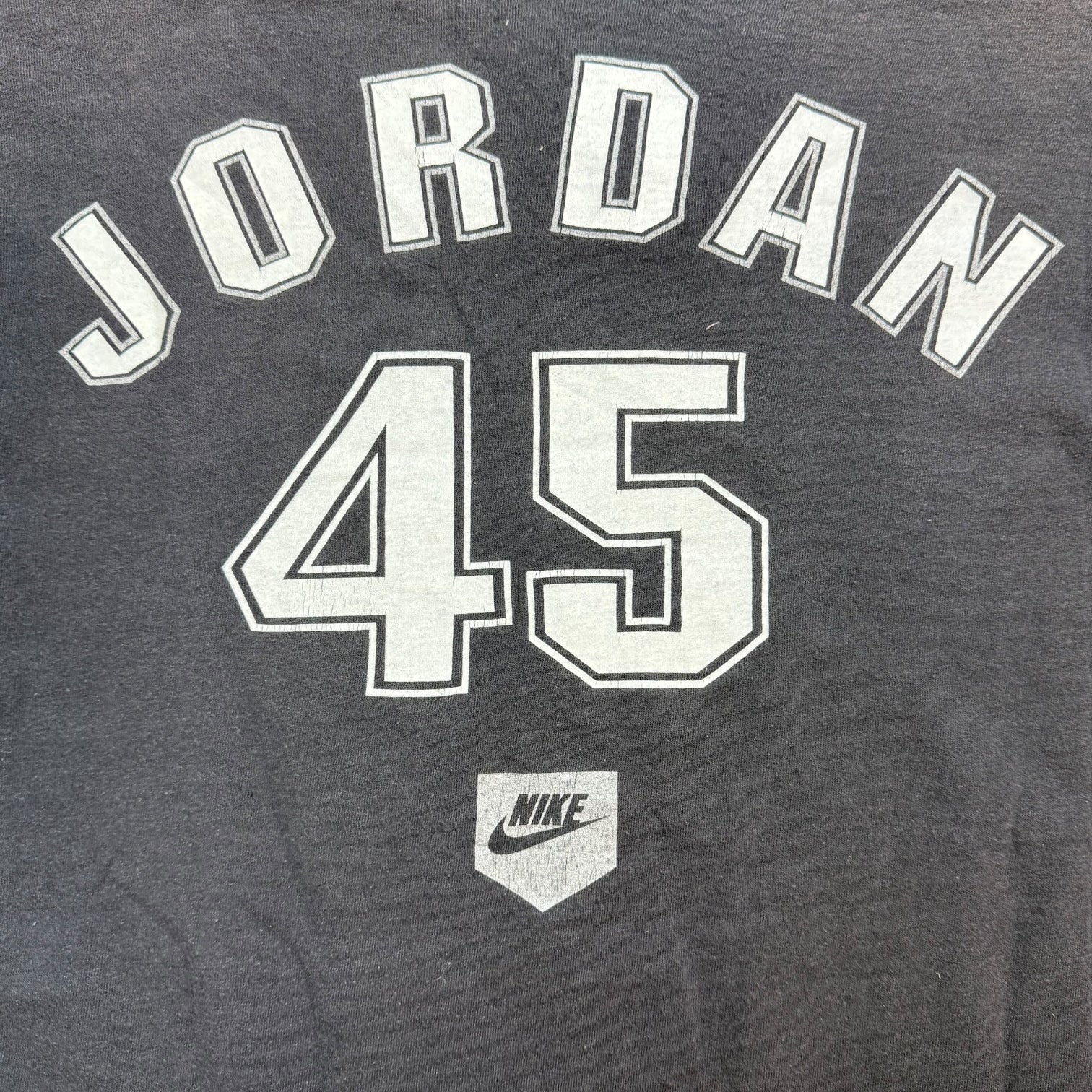 Vintage Nike Michael Jordan #45 Tee Dark Grey