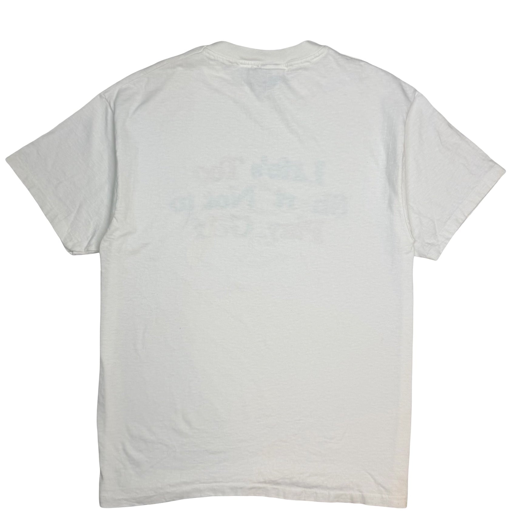 Vintage “Life’s Too Short Not To Play Golf” Tee White