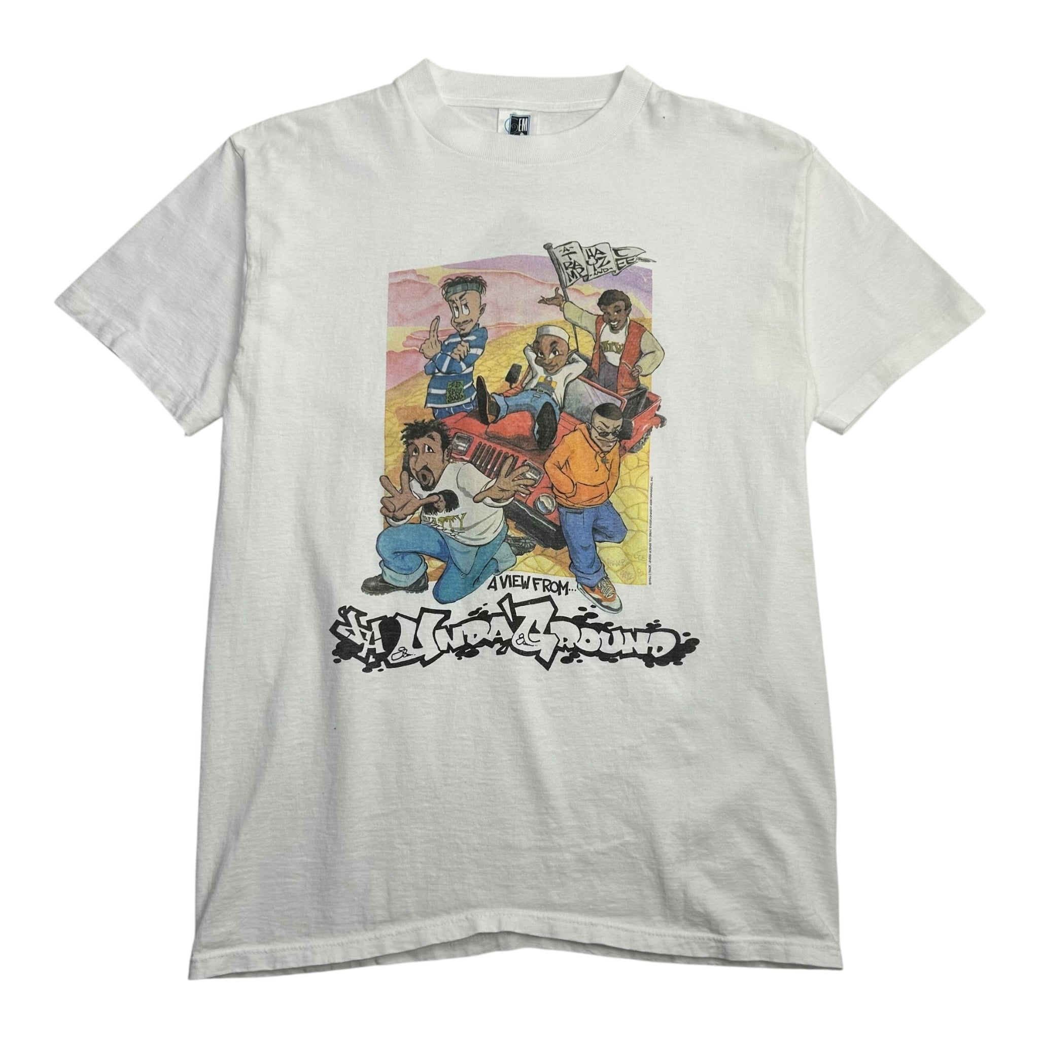 1994 Da Under Ground Figure Tee White