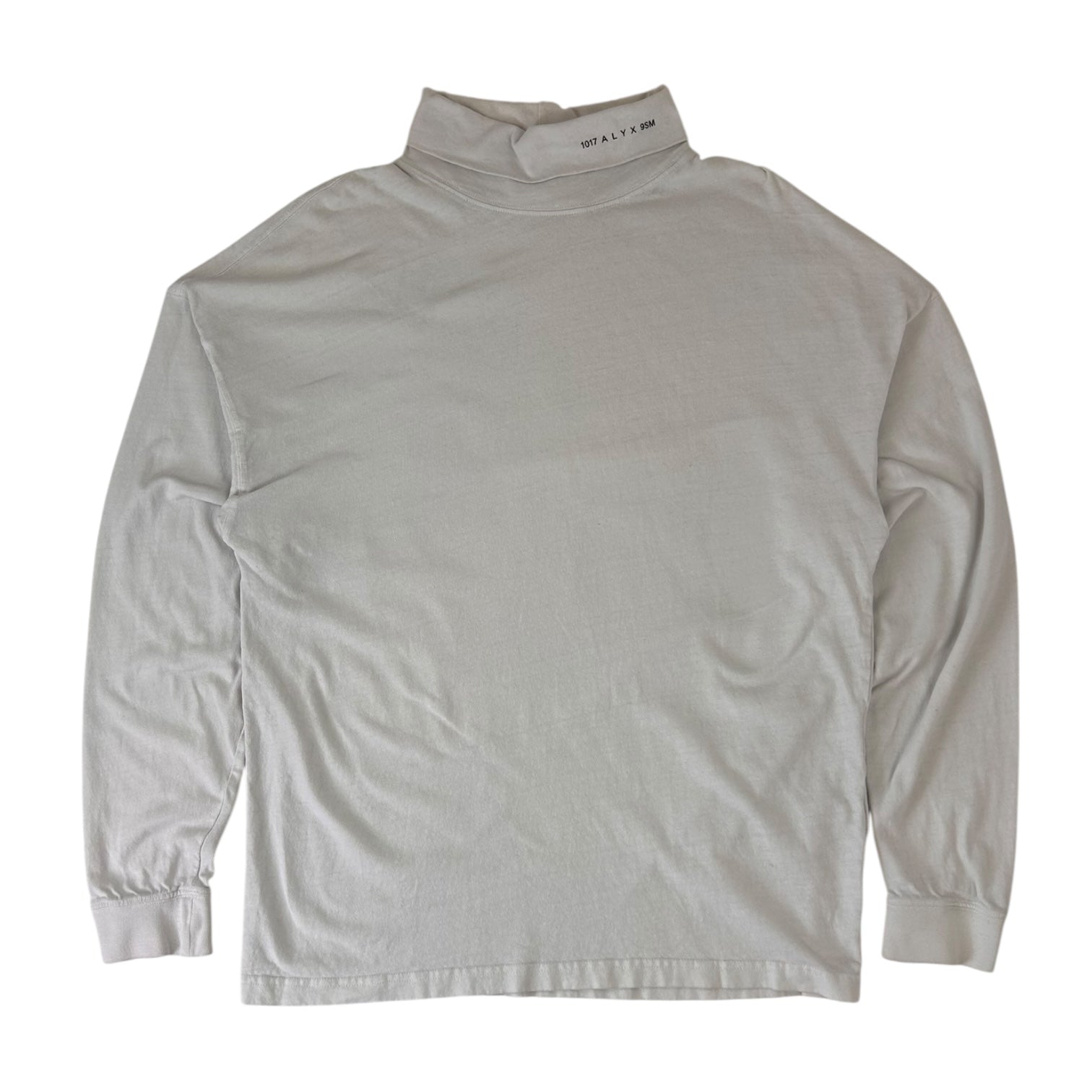 Alyx 95m Turtle Neck Shirt White