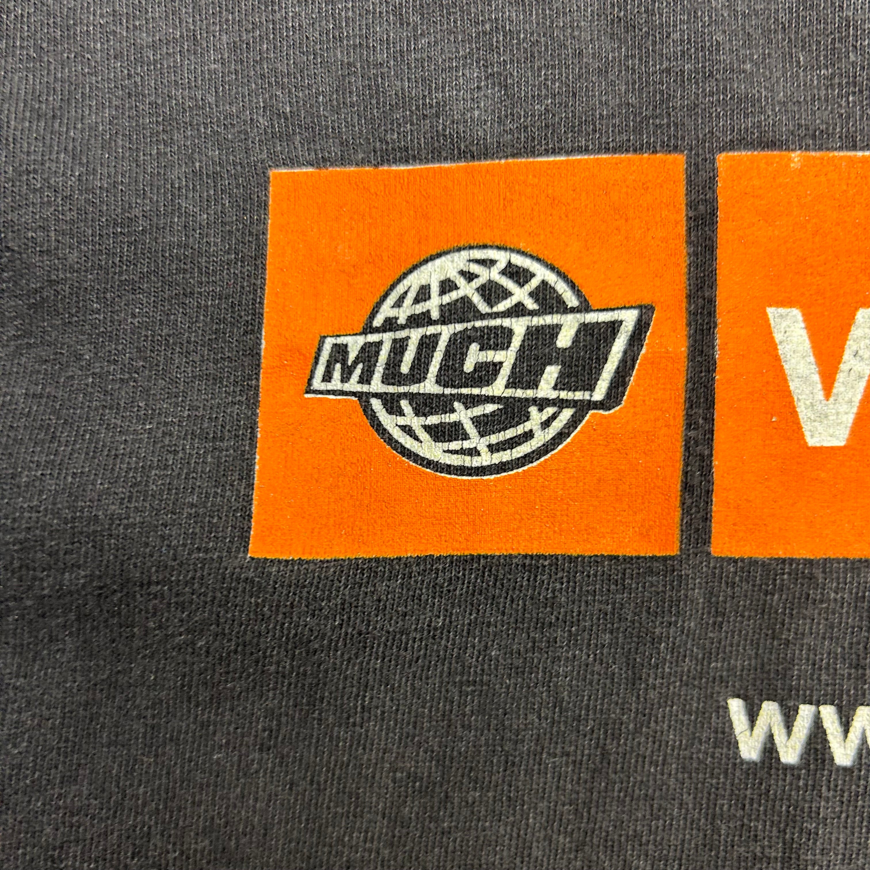 Vintage Much Music VJ Search Tee Black