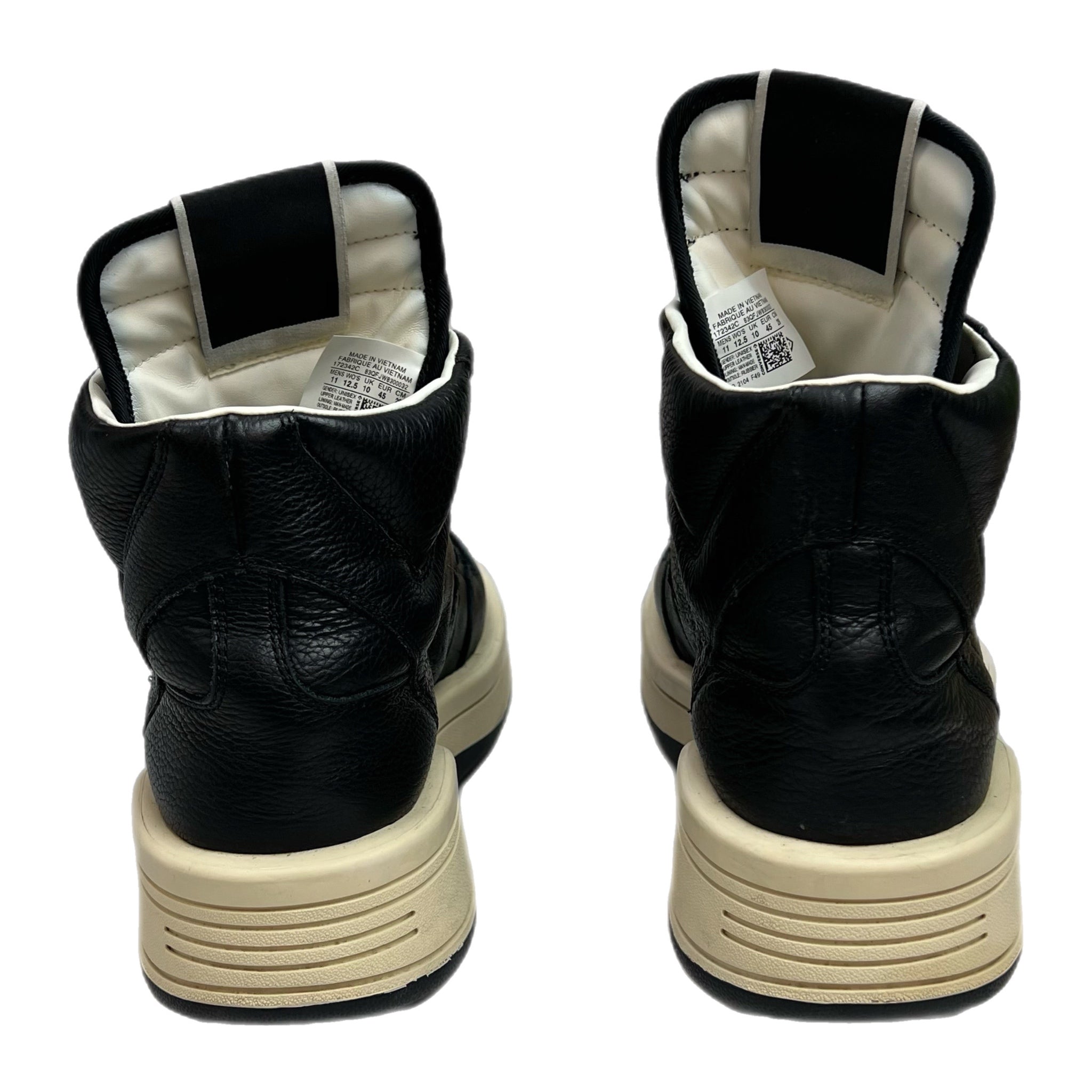 Rick Owens DRKSHDW x Converse TURBOWPN Mid Black (Used)