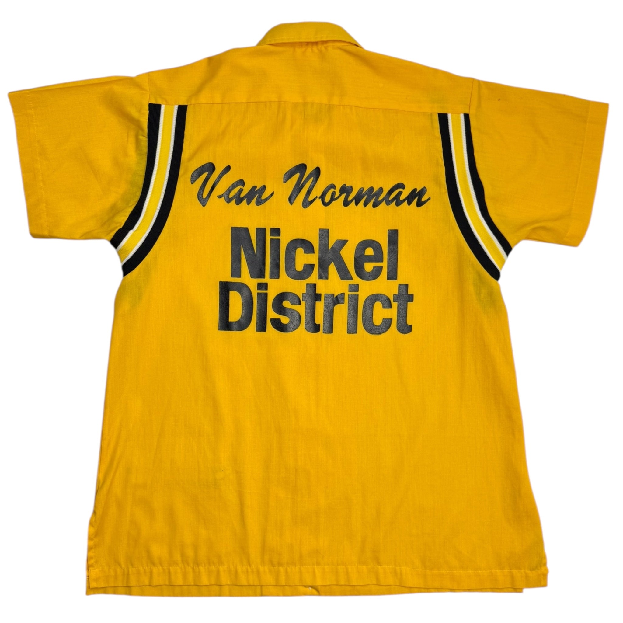 Vintage 70s Nickel District Work Button Up Shirt