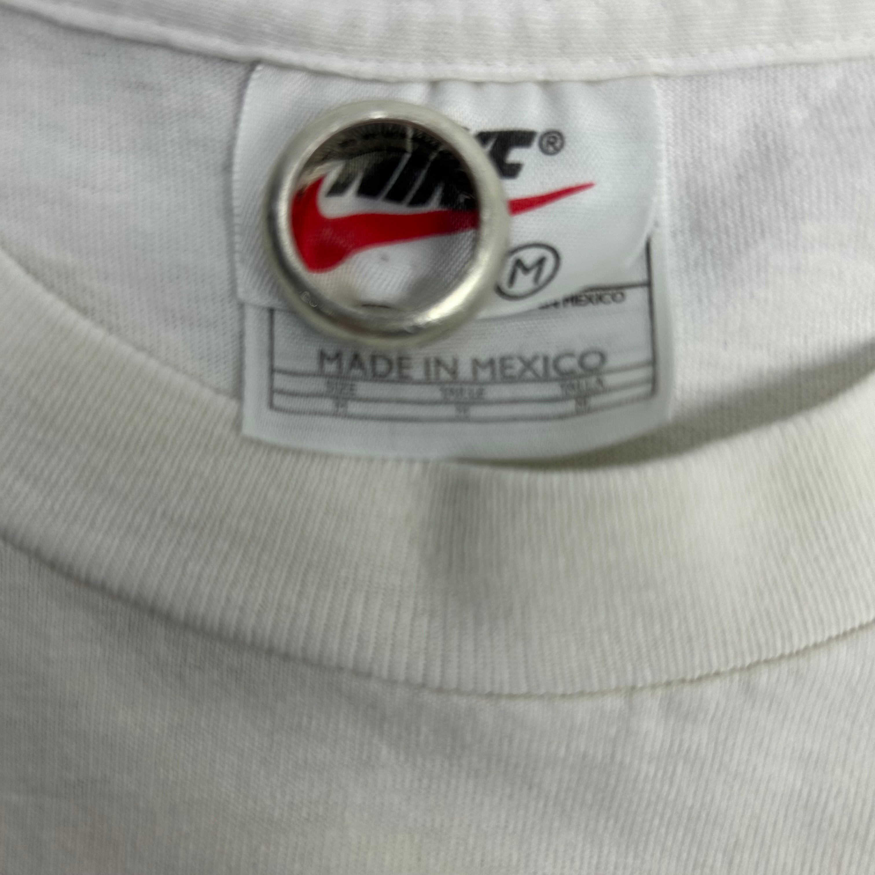 Vintage Nike Embroidery Crest Tee White