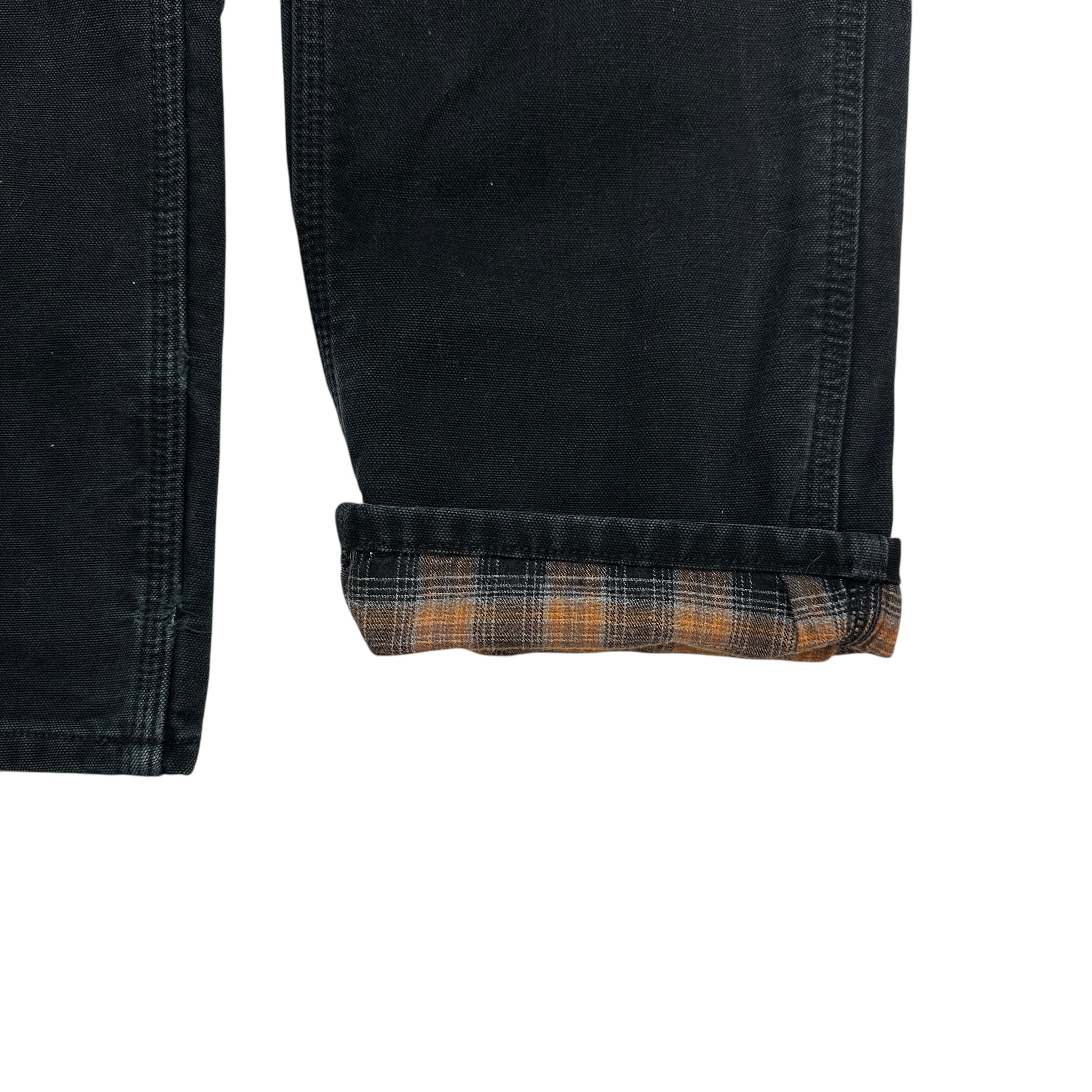 Vintage Carhartt Insulated Cargo Pants Black